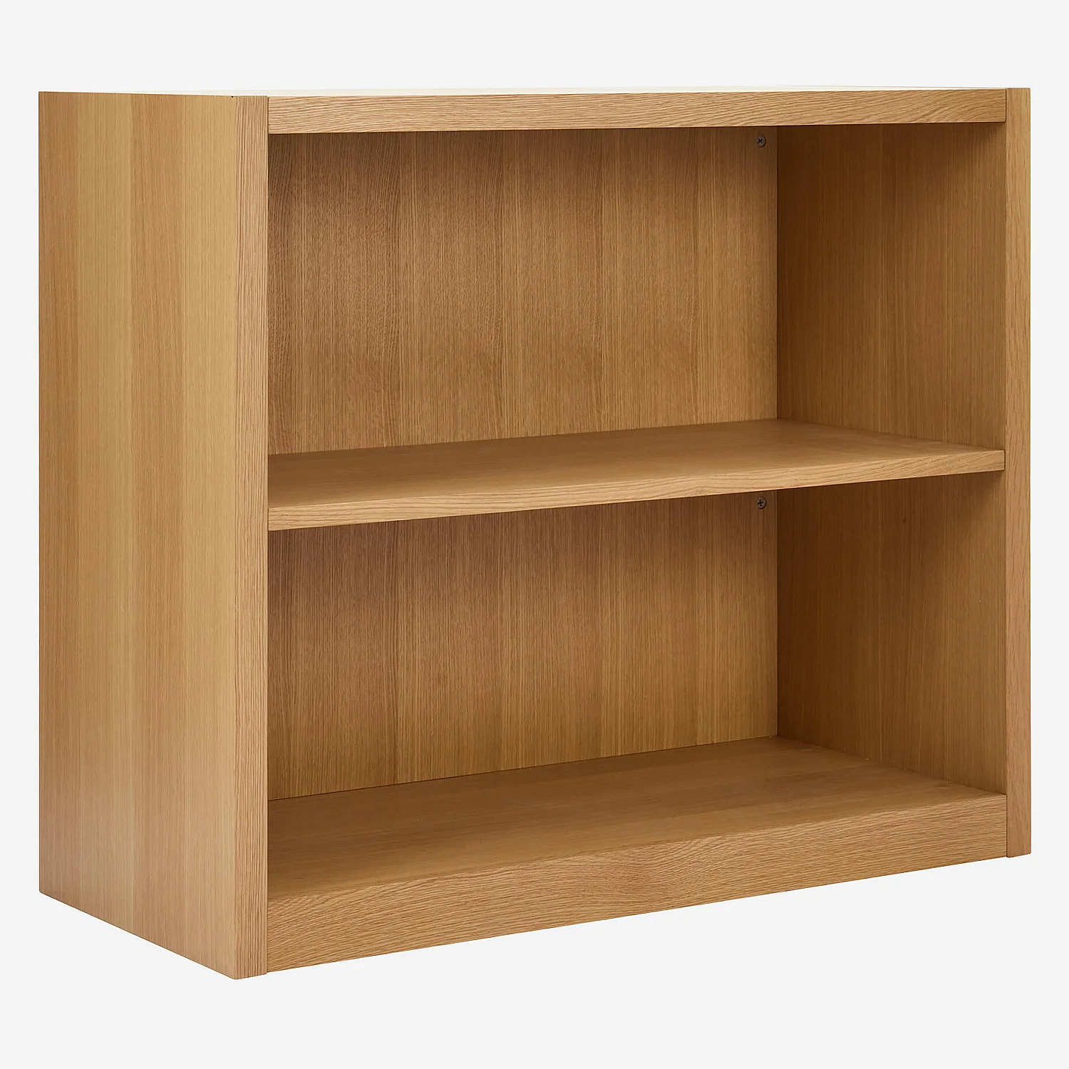 Lage eiken boekenkast - Natuurlijk - Ontworpen door Helena Pille - 5