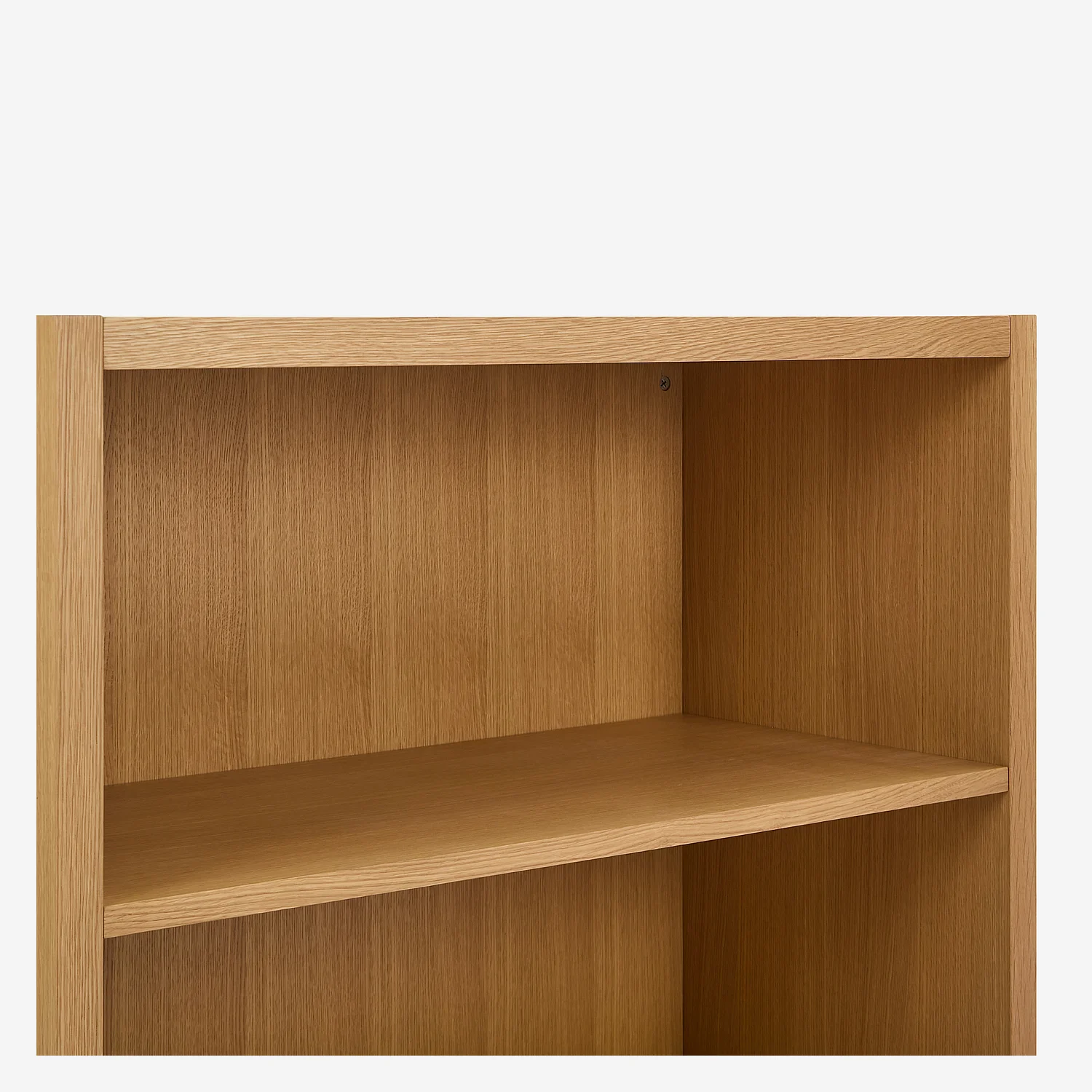 Lage eiken boekenkast - Natuurlijk - Ontworpen door Helena Pille - 8