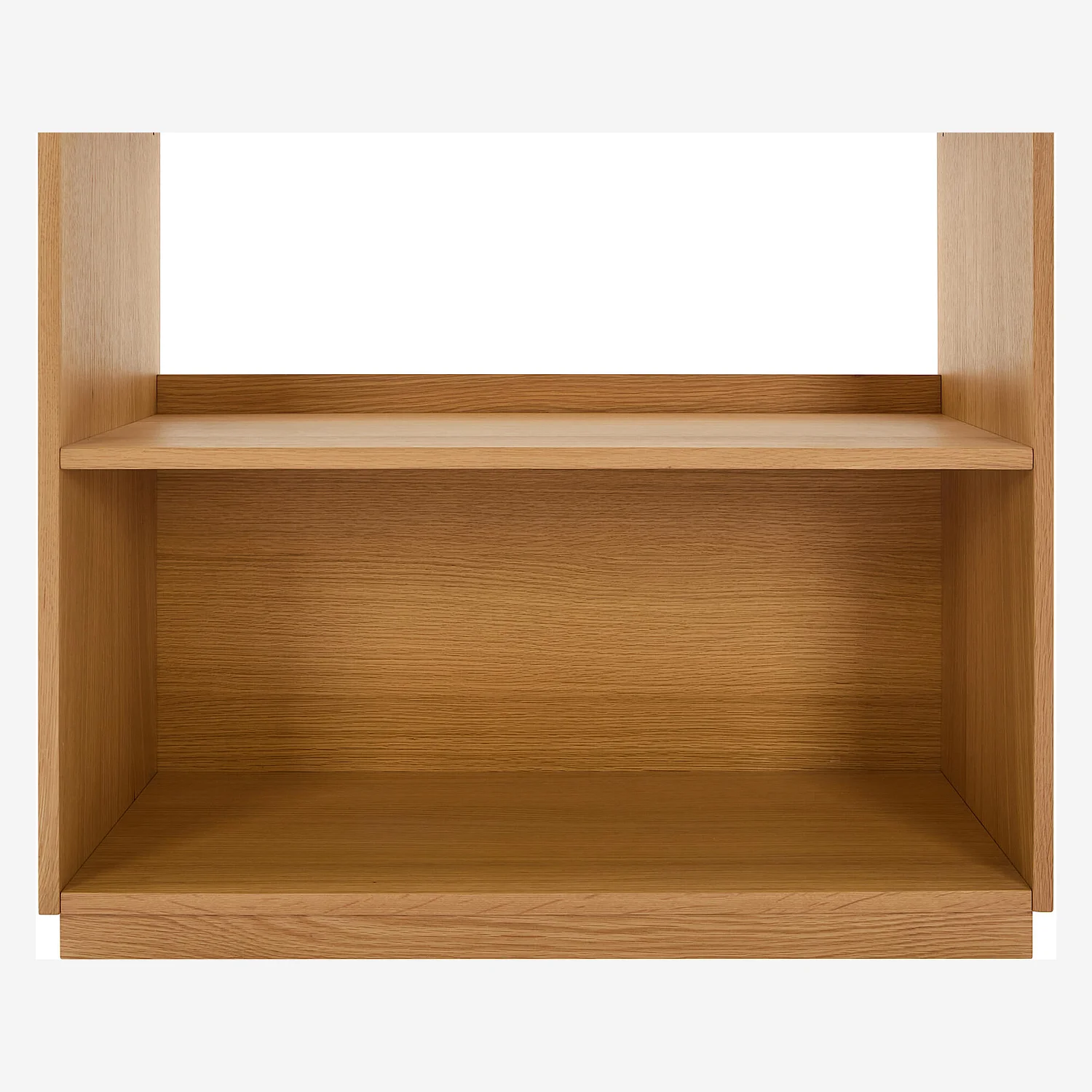 Bibliothèque en chêne - 5 étagères - Naturel - 7