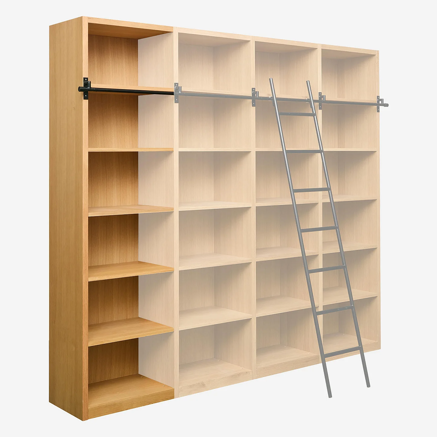 Eiken Bibliotheek Uitbreiding - Natuurlijk - Ontworpen door Helena Pille - 8