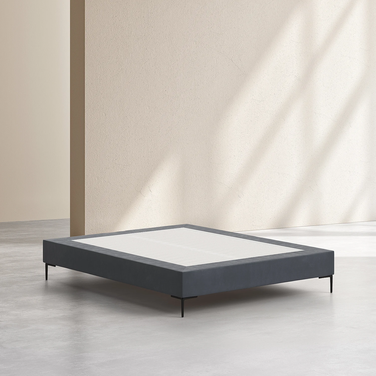 Notte - Lattenrost aus Stoff - 160 x 200 cm - Grau - 7