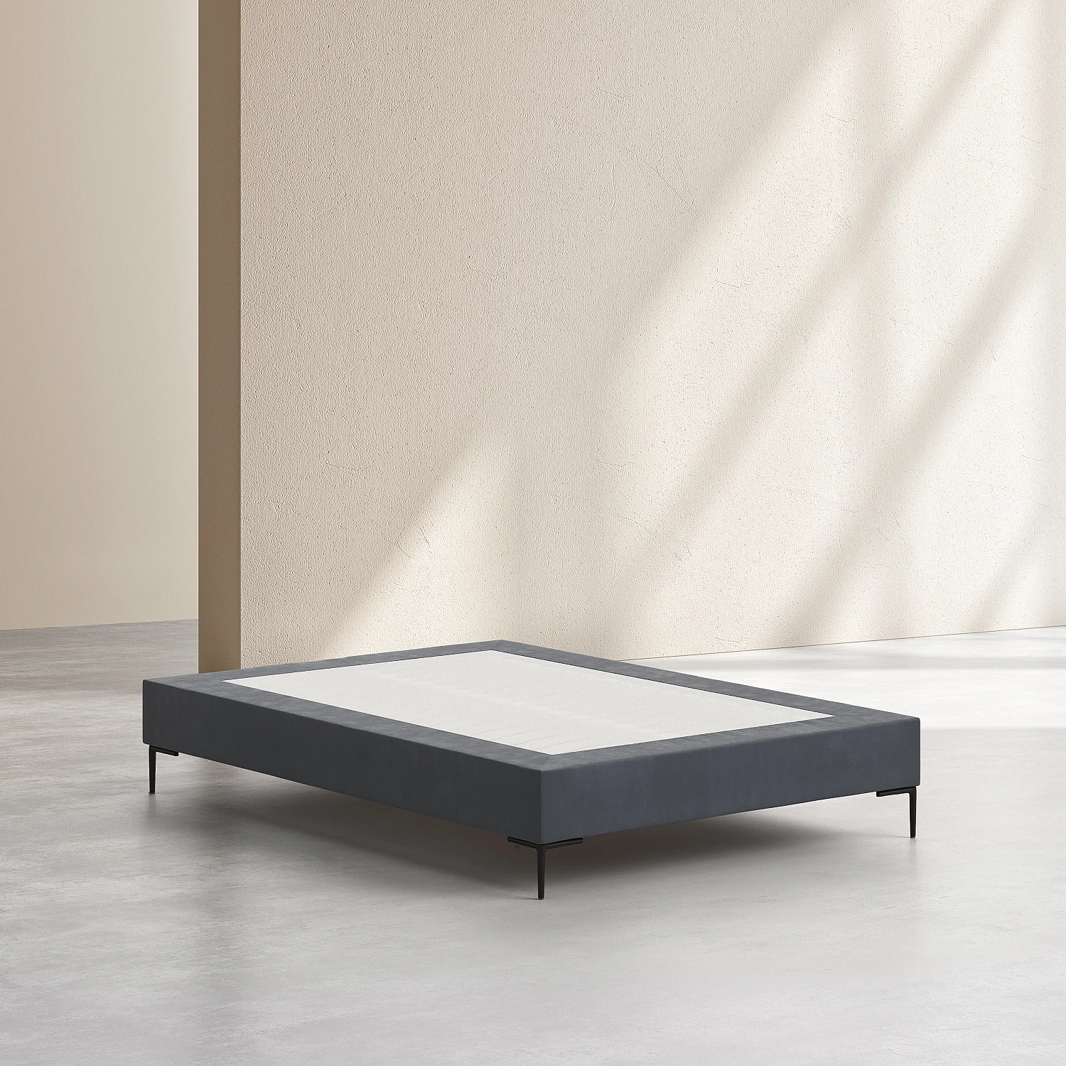 Notte - Lattenrost aus Stoff - 140 x 200 cm - Grau - 7