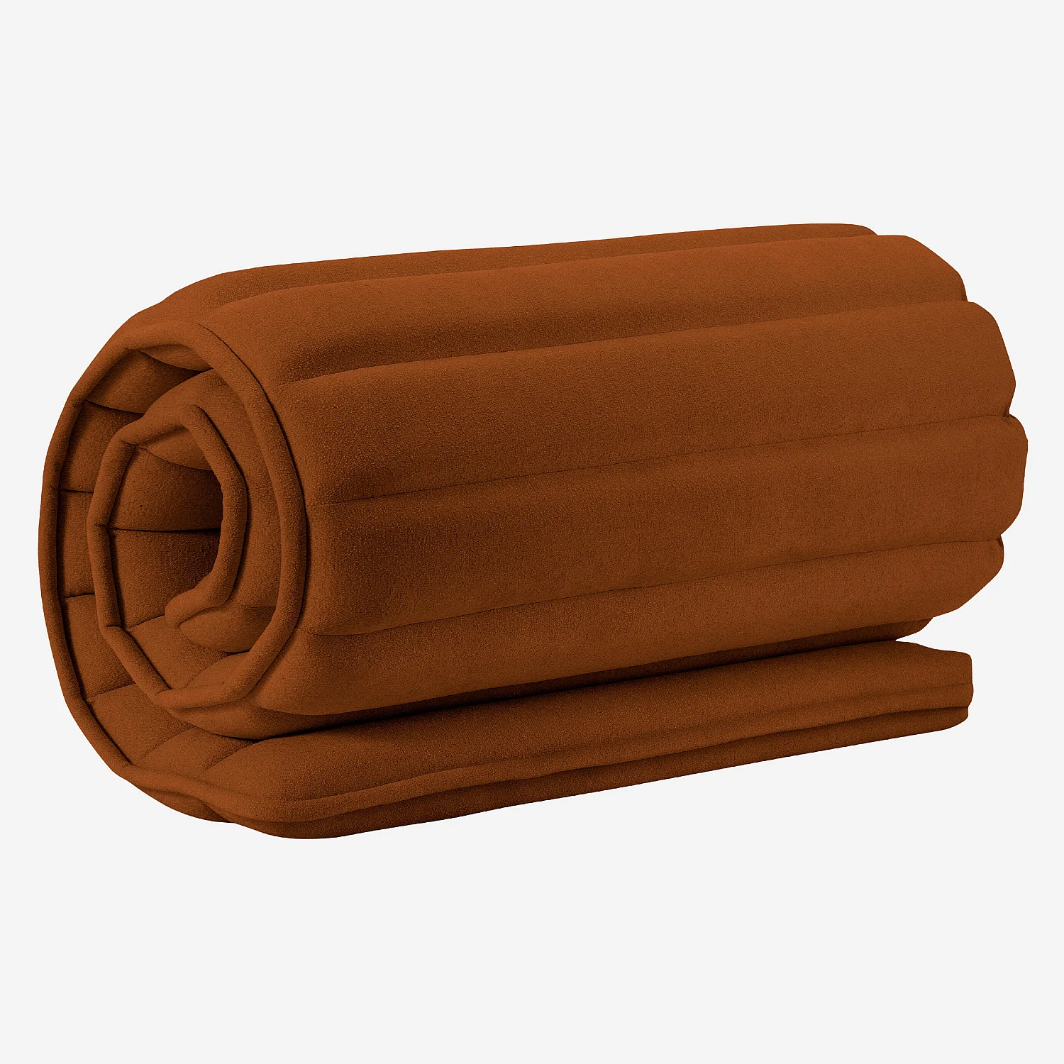 Tête de lit en tissu 244 x 120 cm - Terracotta - 10