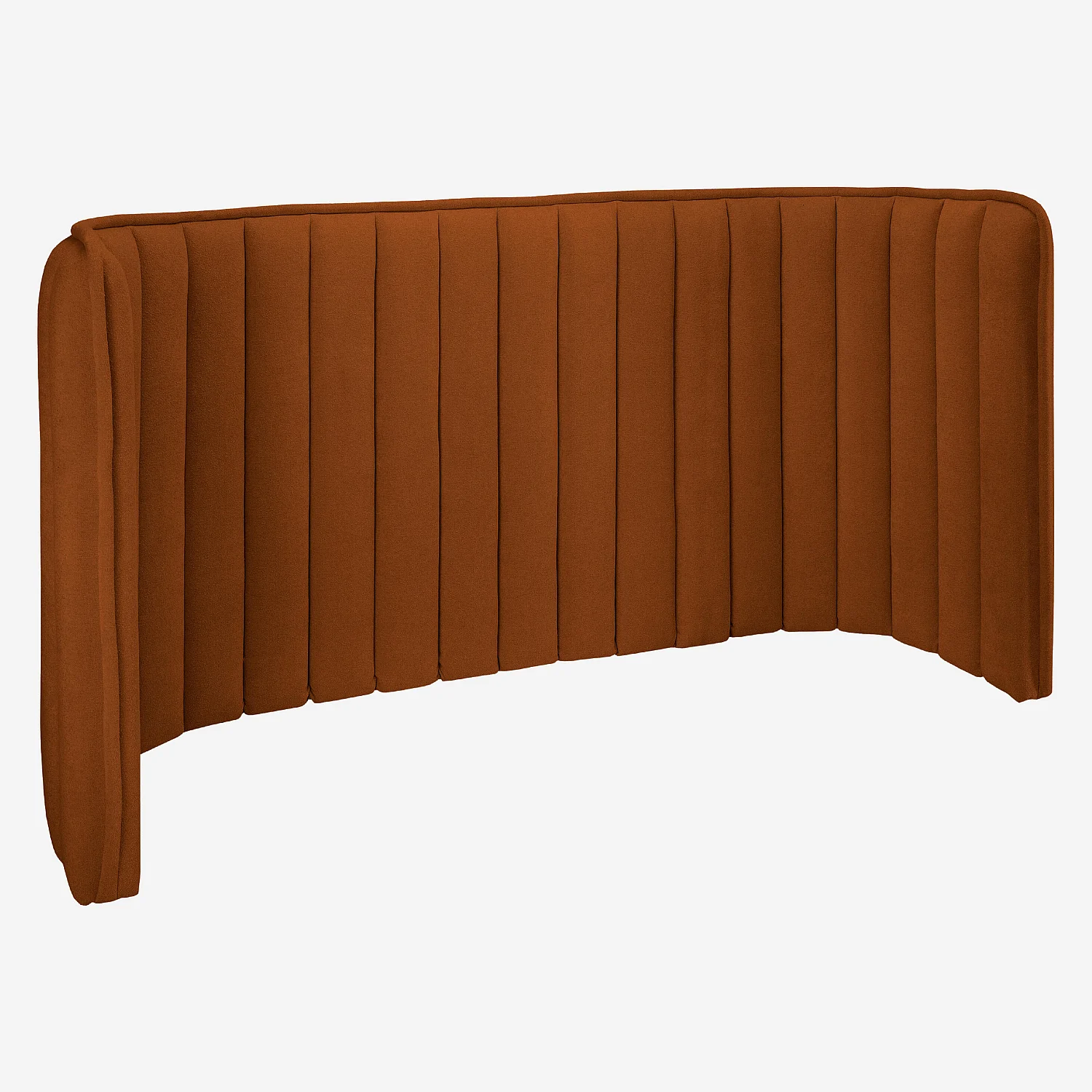 Tête de lit en tissu 244 x 120 cm - Terracotta - 4