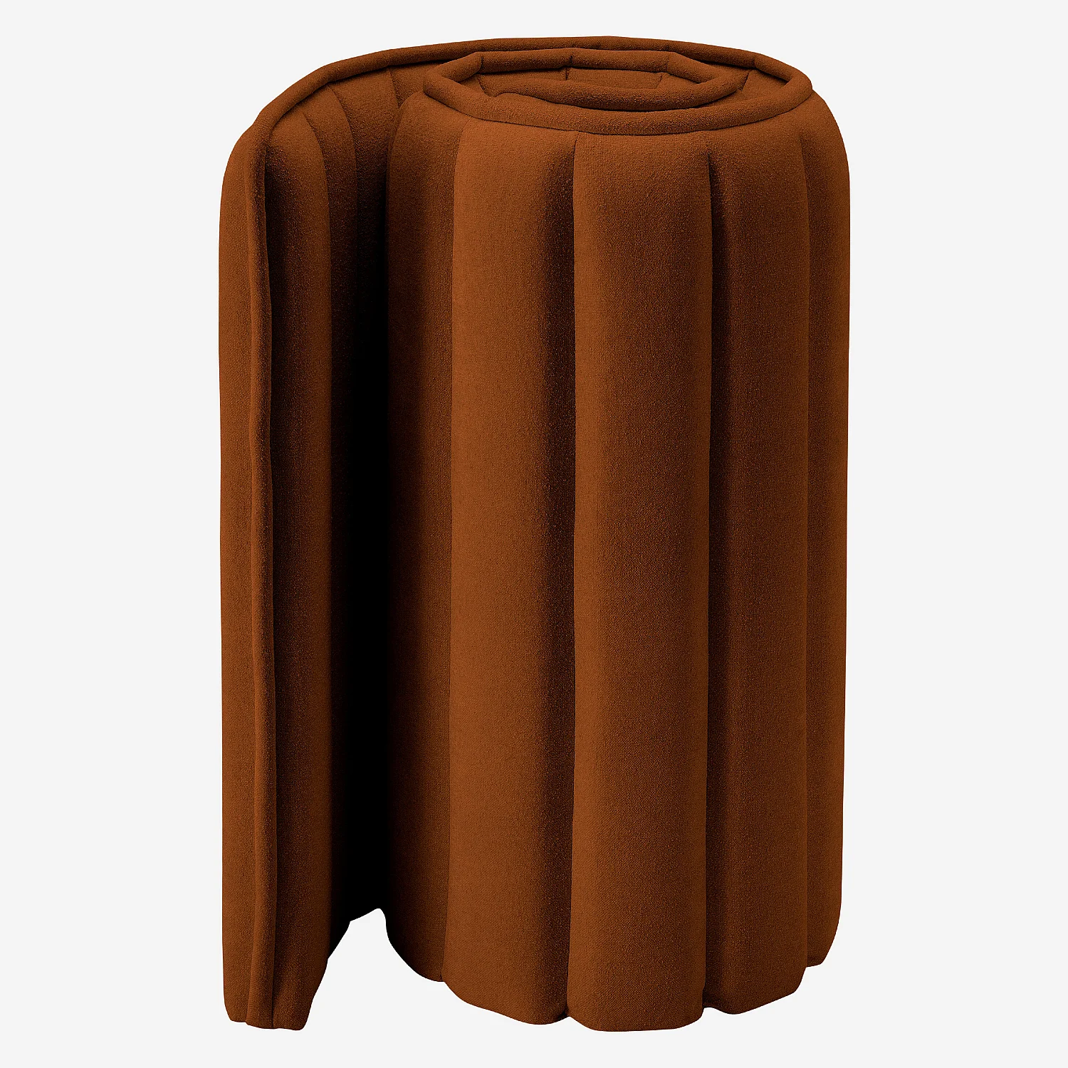 Tête de lit en tissu 244 x 120 cm - Terracotta - 9