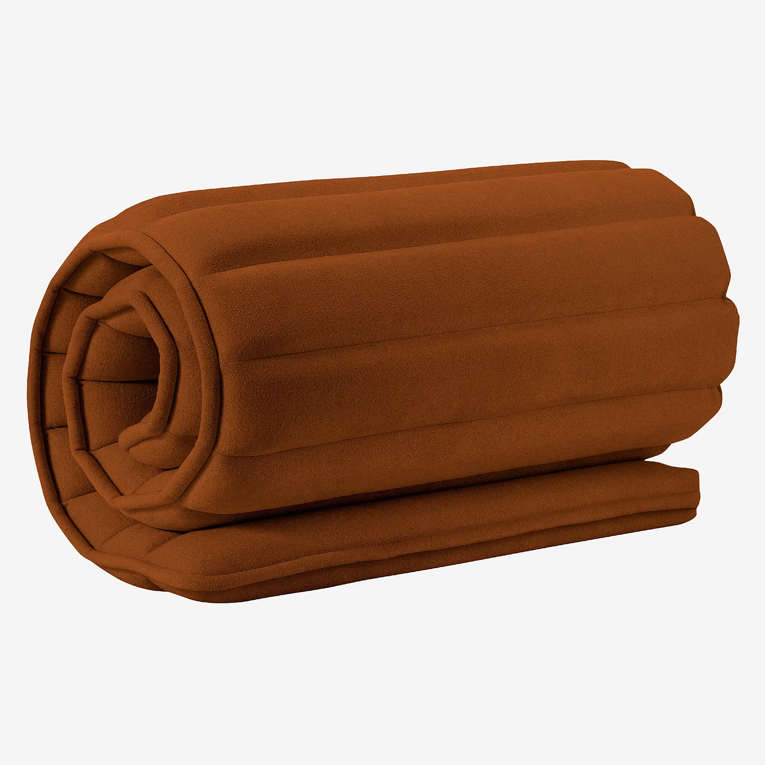 Tête de lit en tissu 244 x 120 cm - Terracotta - 10