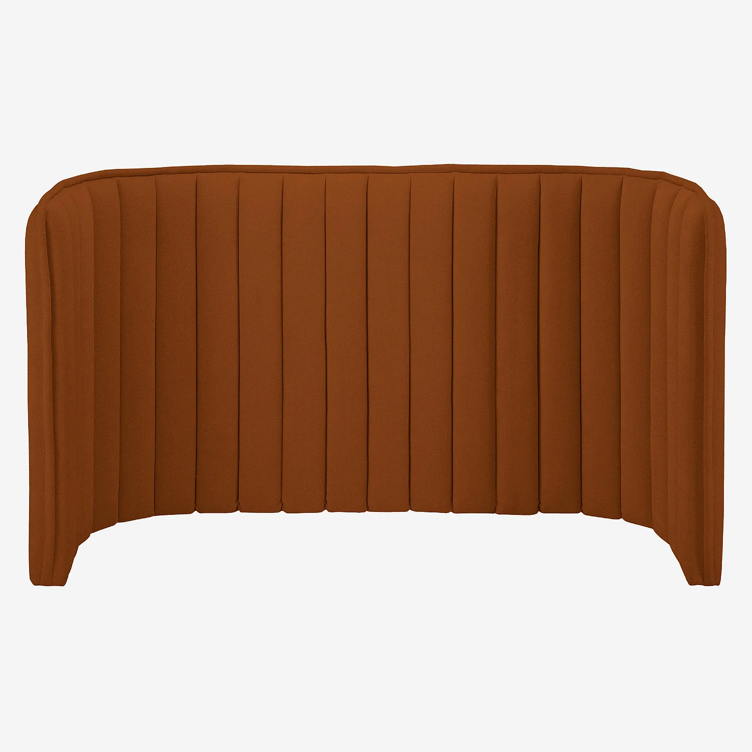 Tête de lit en tissu 244 x 120 cm - Terracotta - 2