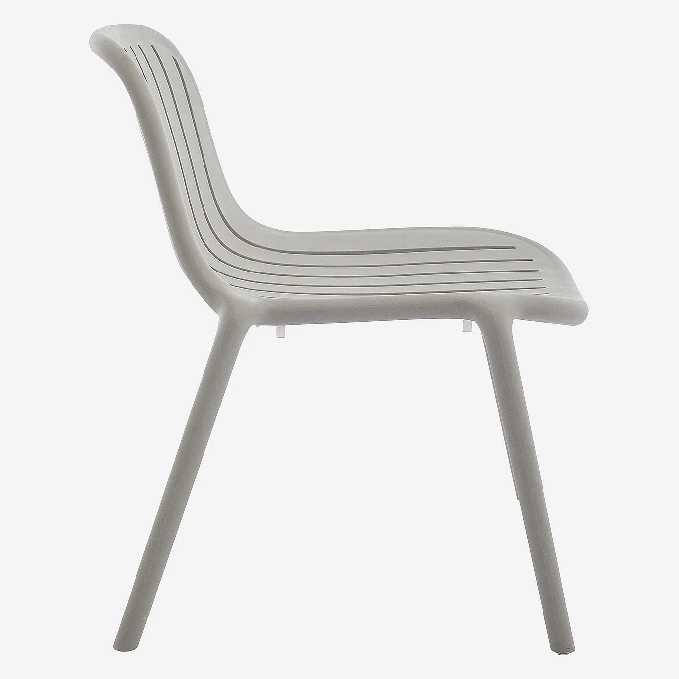 Fauteuil de jardin en polypropylène - Gris argile - 6