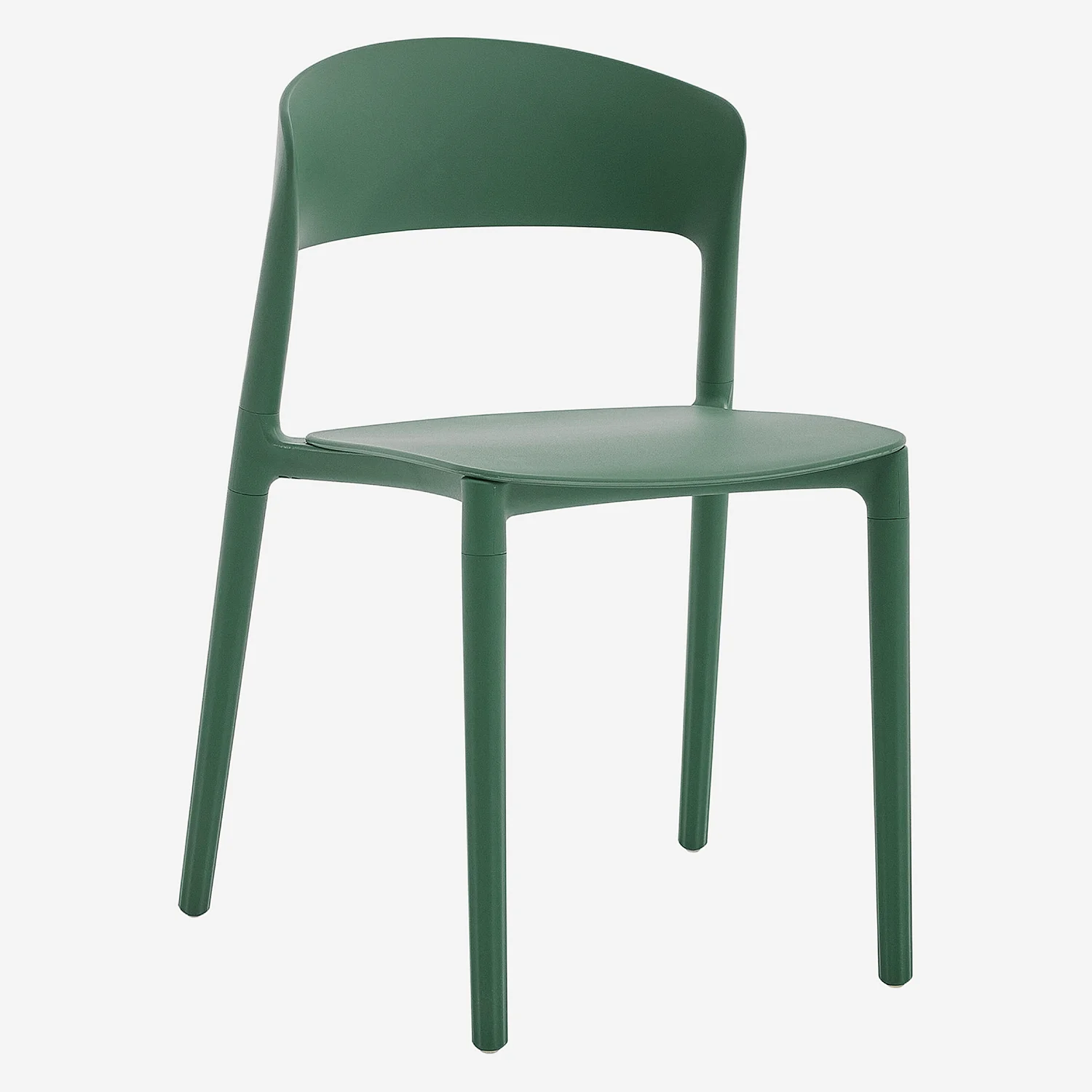 Set di 2 sedie da giardino in polipropilene - Verde salvia - 2