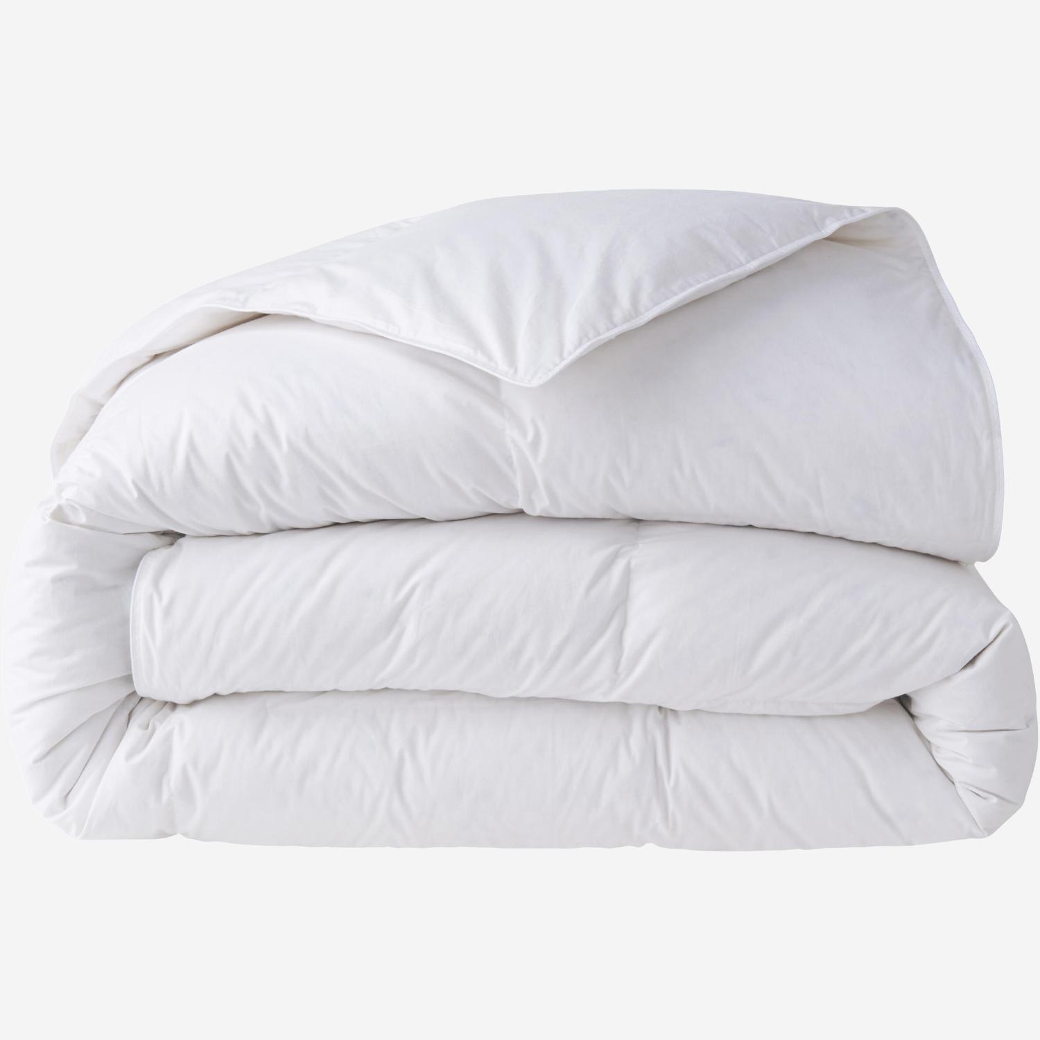 Couette chaude en duvet et plumettes - 200 g/m² - 240 x 220 cm