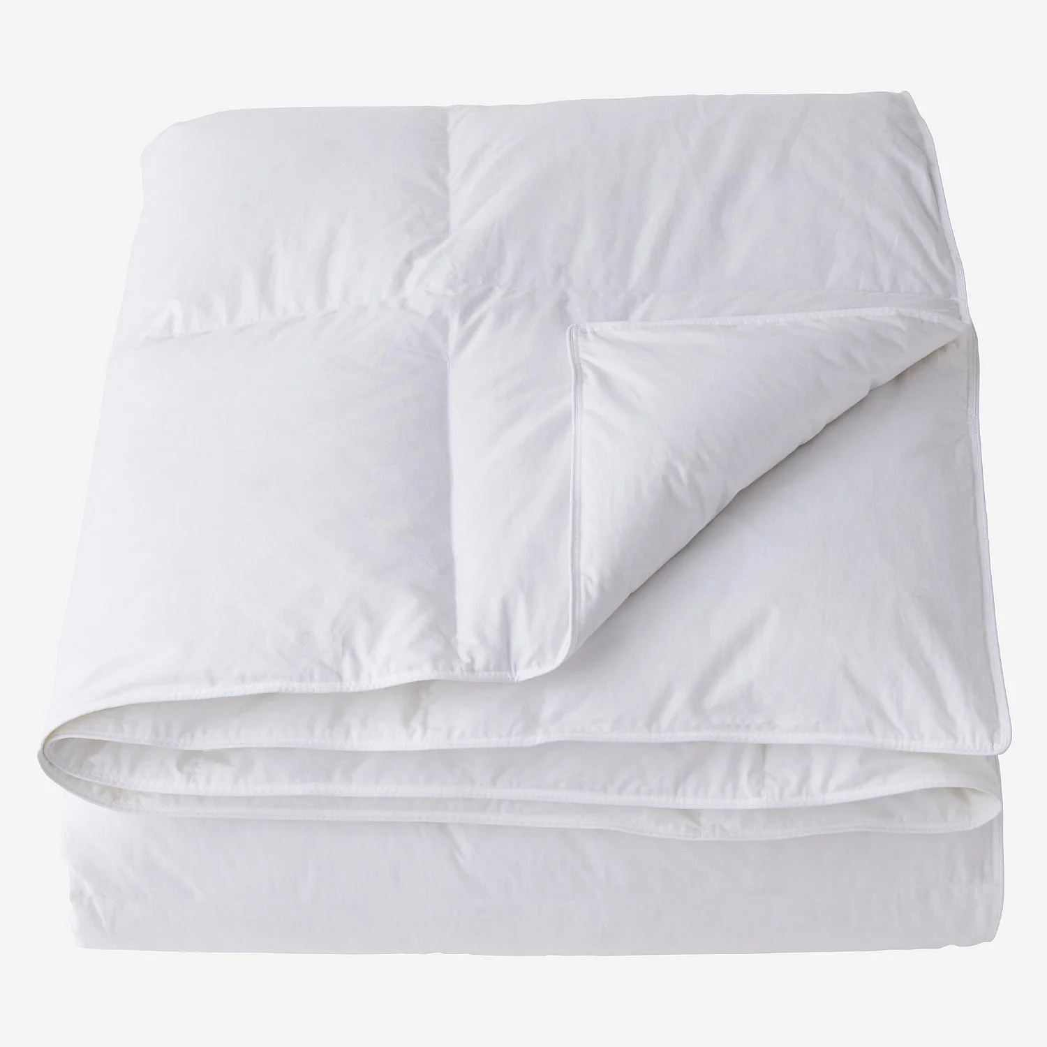 Couette chaude en duvet et plumettes - 200 g/m² - 240 x 220 cm - 6
