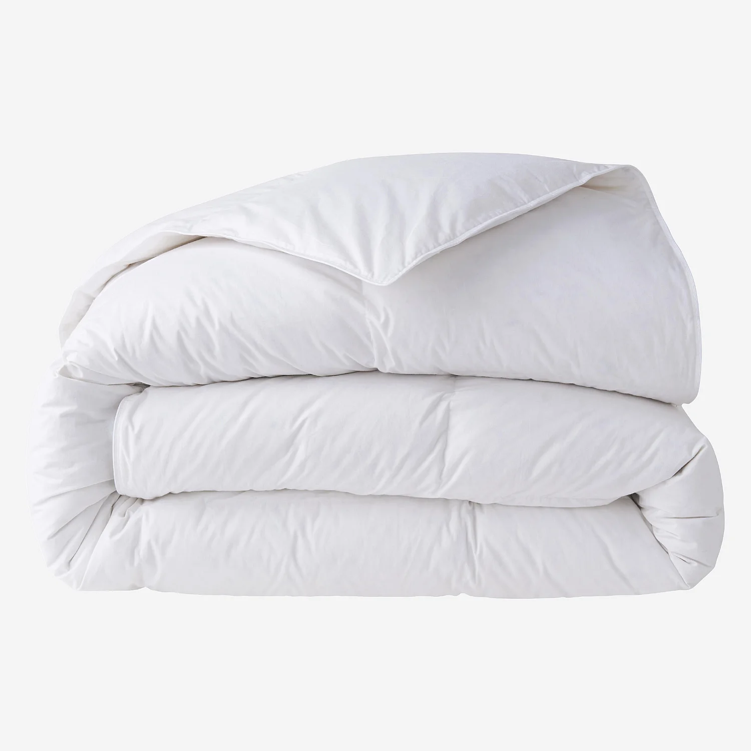 Couette tempérée en duvet et plumettes - 160 g/m² - 240 x 220 cm - 2