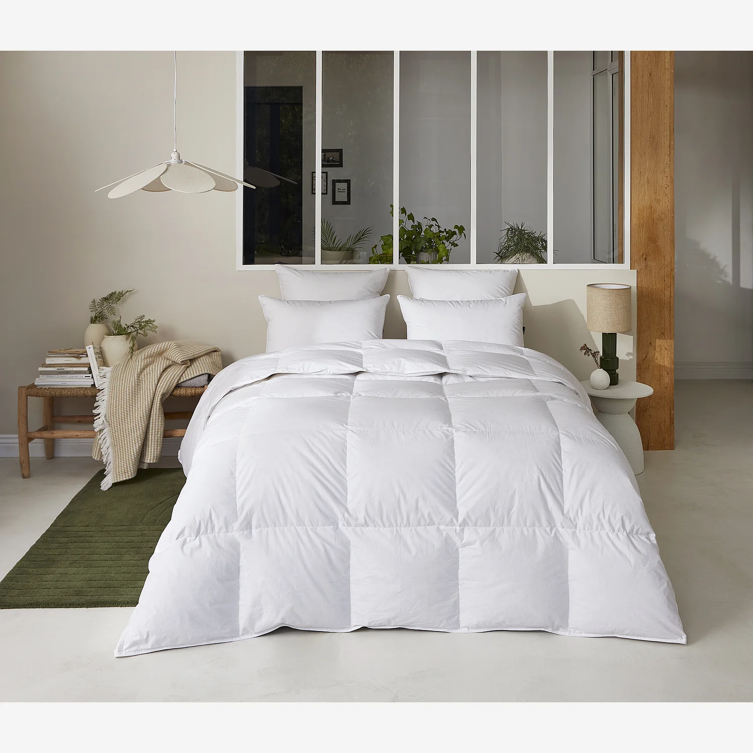 Cuscino naturale medio - 800 g - 65 x 65 cm - 1