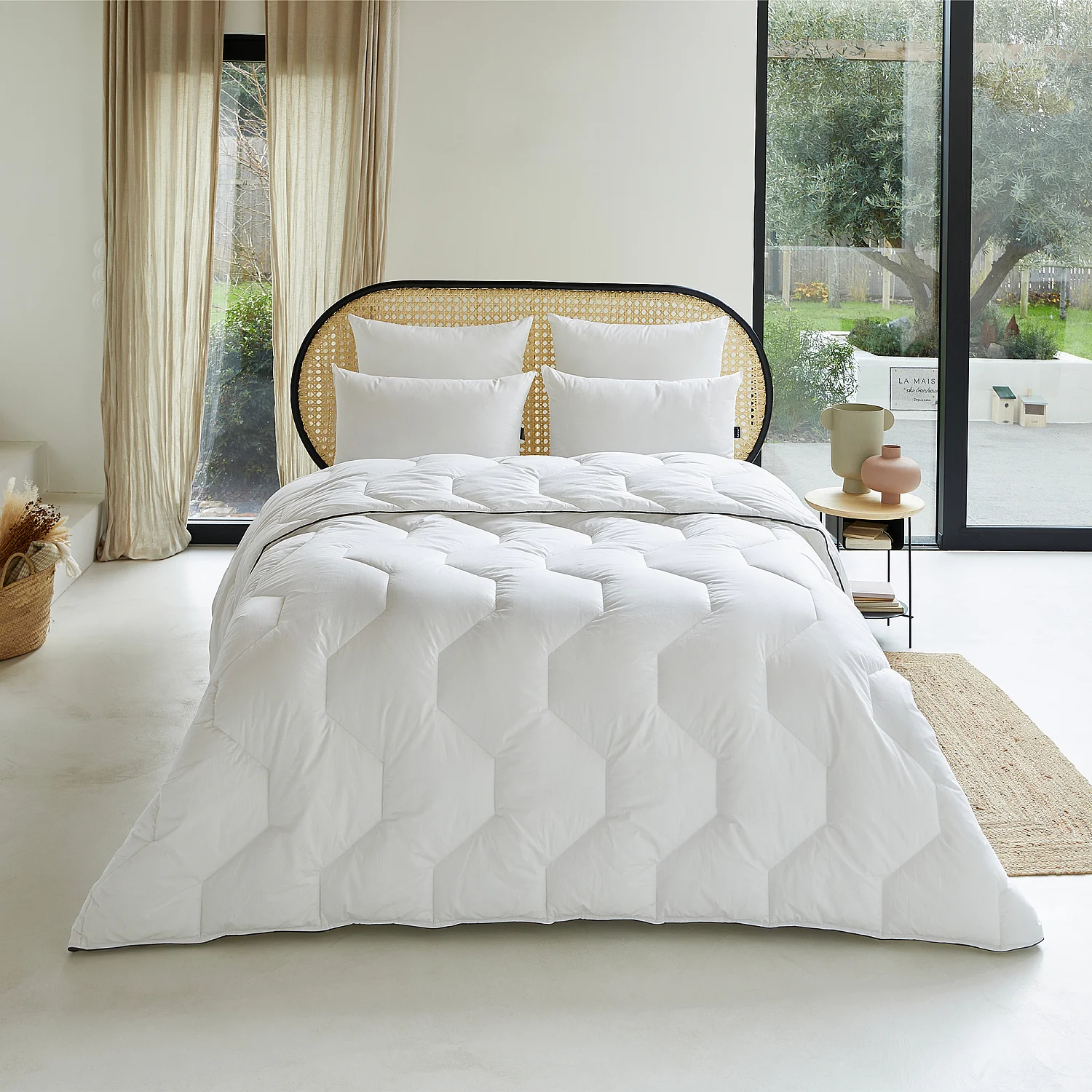 Cuscino medio in sintetico - 550 g - 50 x 70 cm - 1