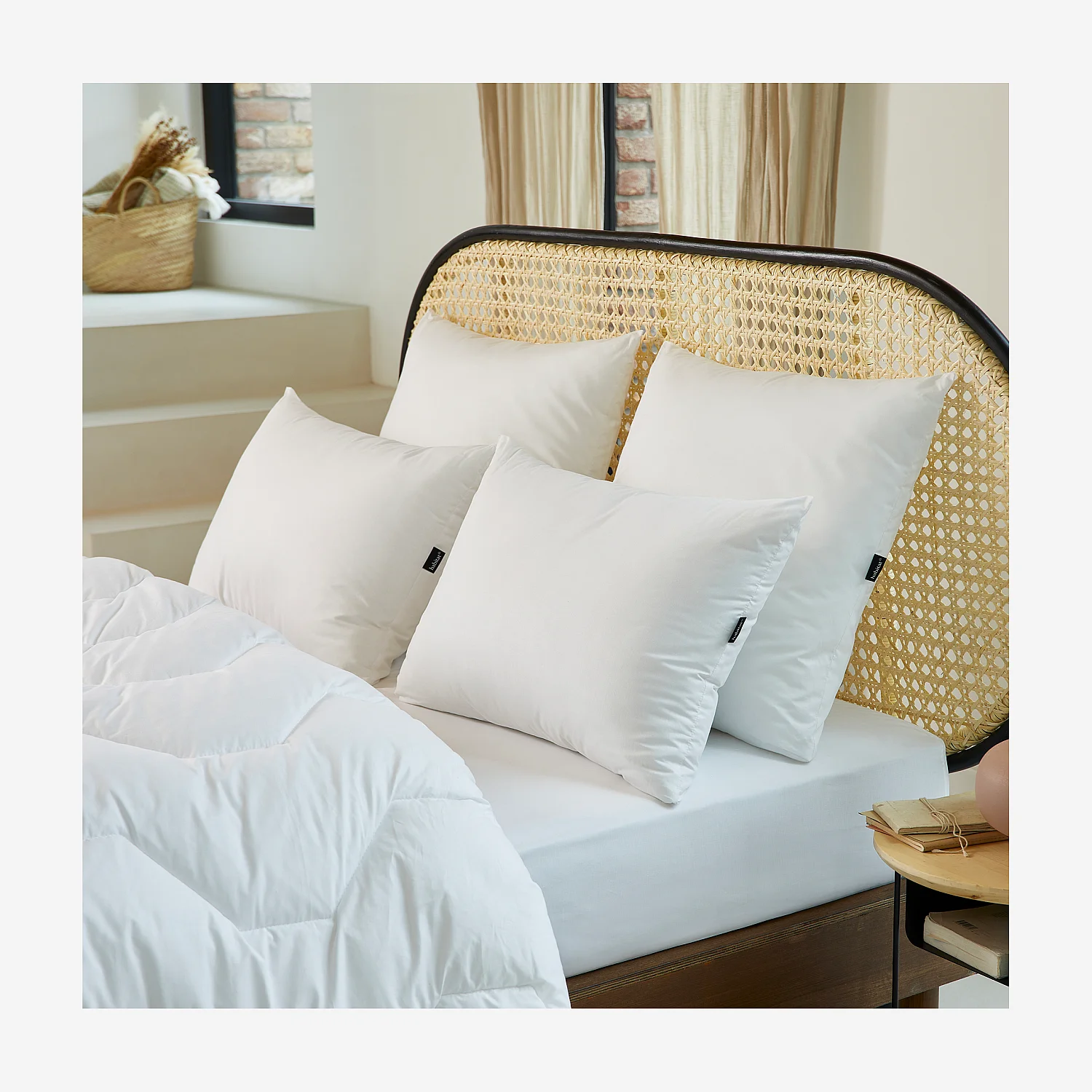 Medium synthetisch kussen - 550 g - 50 x 70 cm - 3