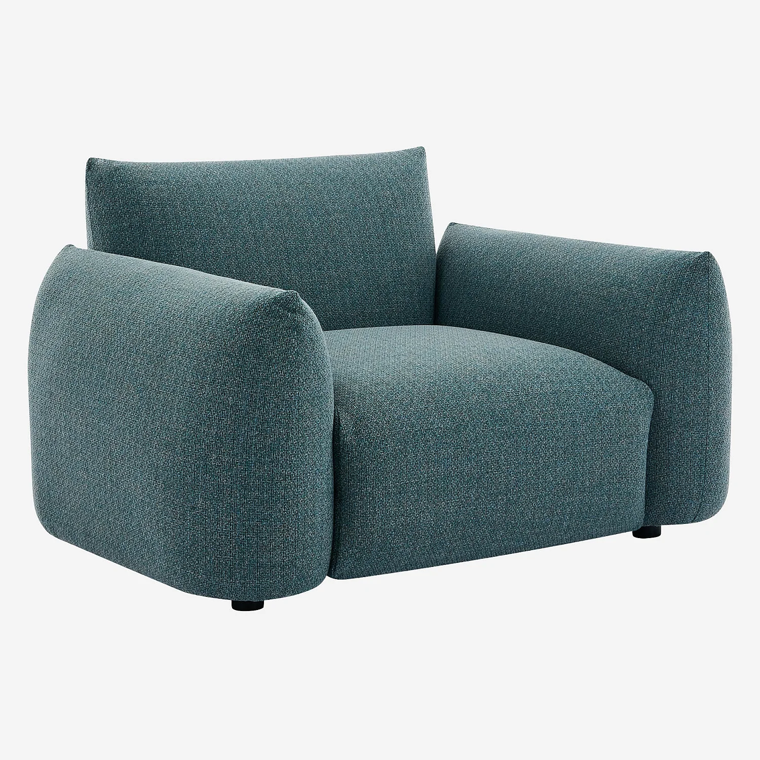 Fauteuil de jardin en tissu imperméable - Bleu canard - 6