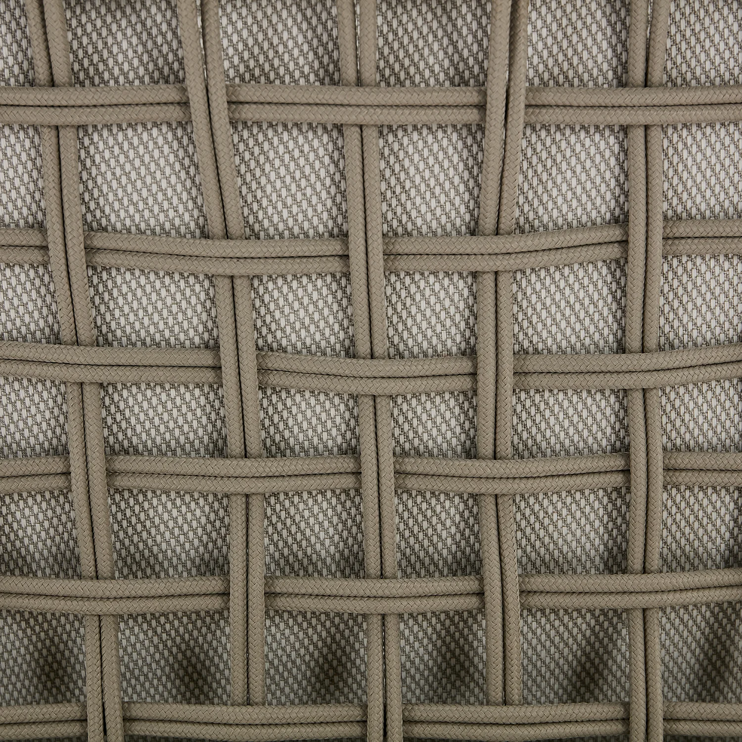 Poltrona da giardino in tessuto impermeabile - Beige muscade - 9