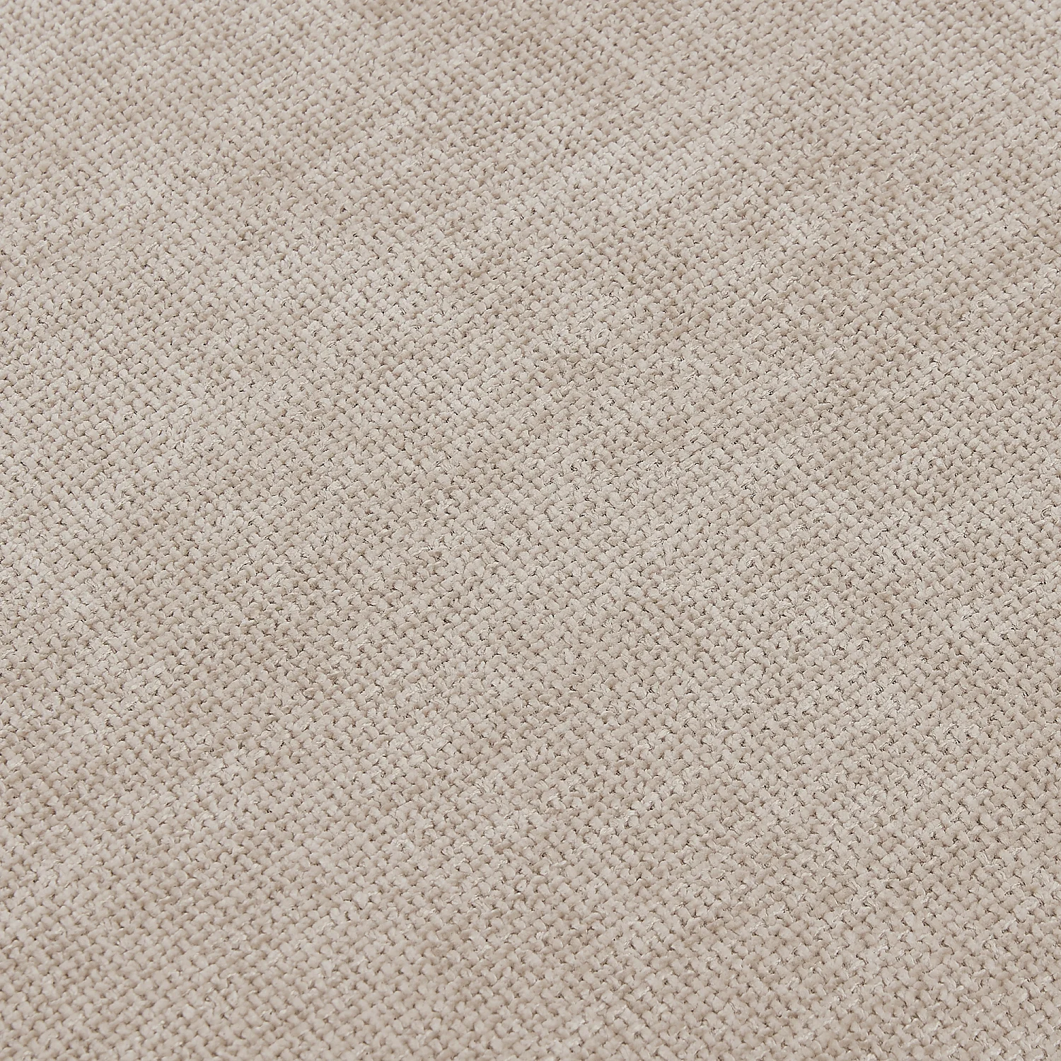 Lot de 2 chaises pivotantes en tissu chenille et métal noir - Beige sable - 3