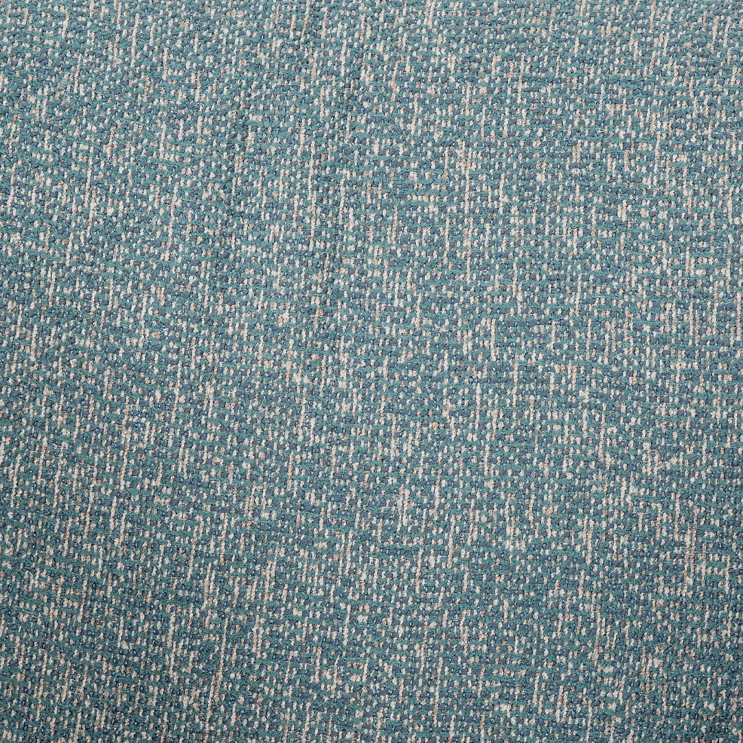 Gedraaide stoel van textuurstof en verchroomd metaal met armleuningen - Gestreept blauw - 4