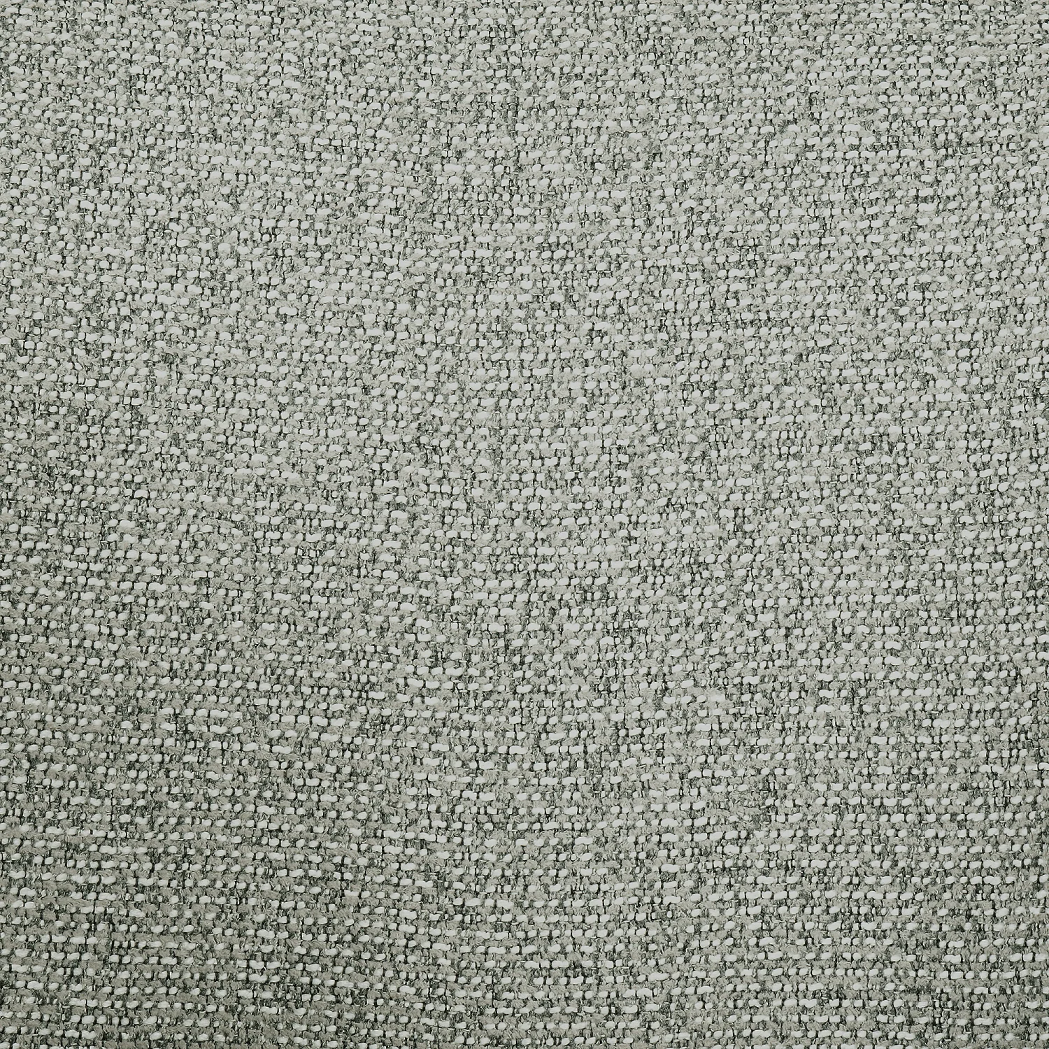 Chaise pivotante en tissu texturé et métal chromé avec accoudoirs - Gris chiné - 3