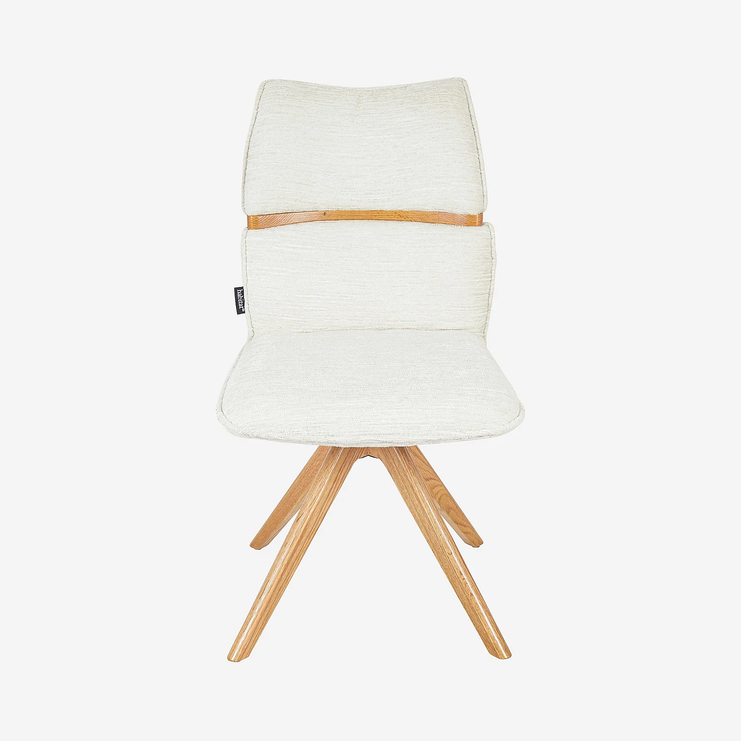 TIMISO Esszimmerstuhl mit Holzbeinen, beige - 4