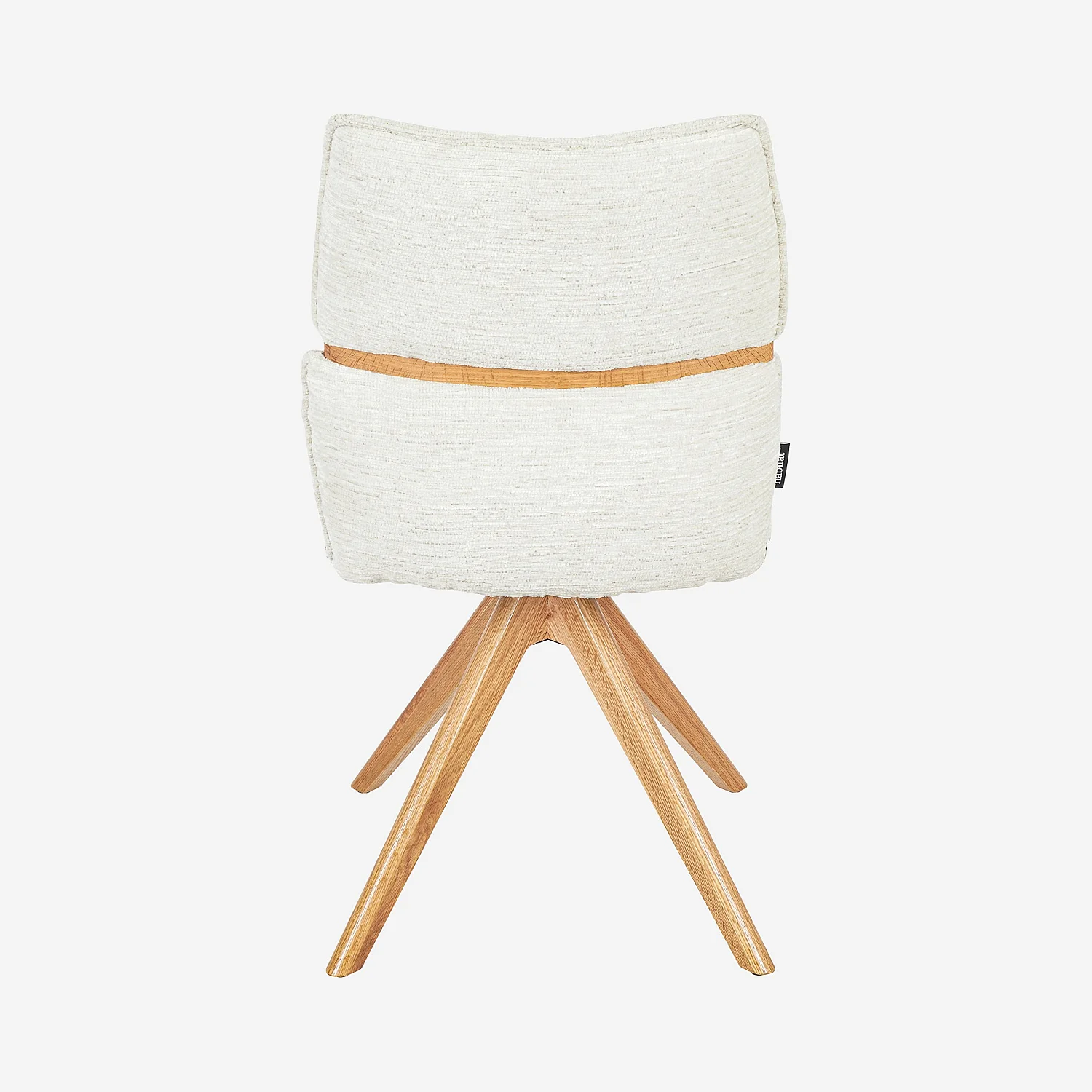 TIMISO Esszimmerstuhl mit Holzbeinen, beige - 5