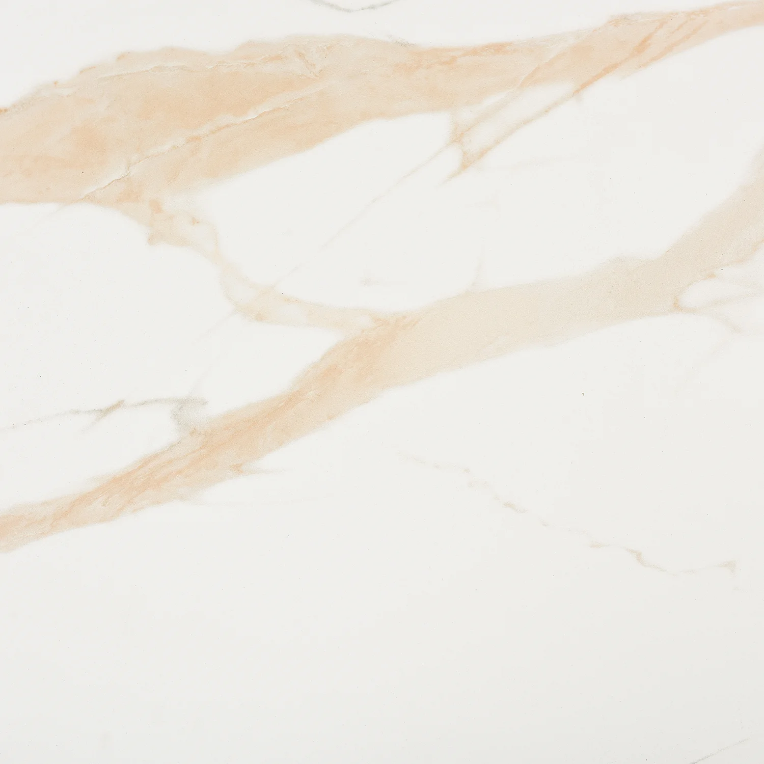 Rechthoekige uitschuifbare tafel van keramiek met walnootafwerking - Beige - 5