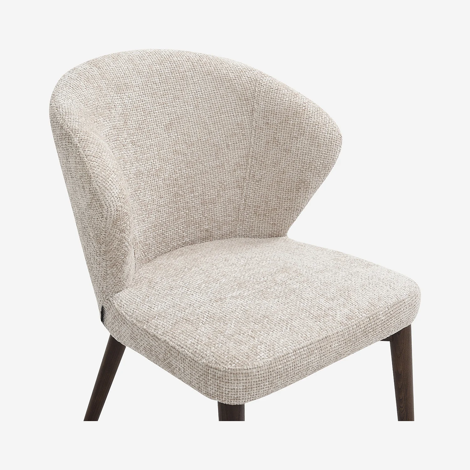 LURIS- Esszimmerstuhl - Beige - 2er Set - 8