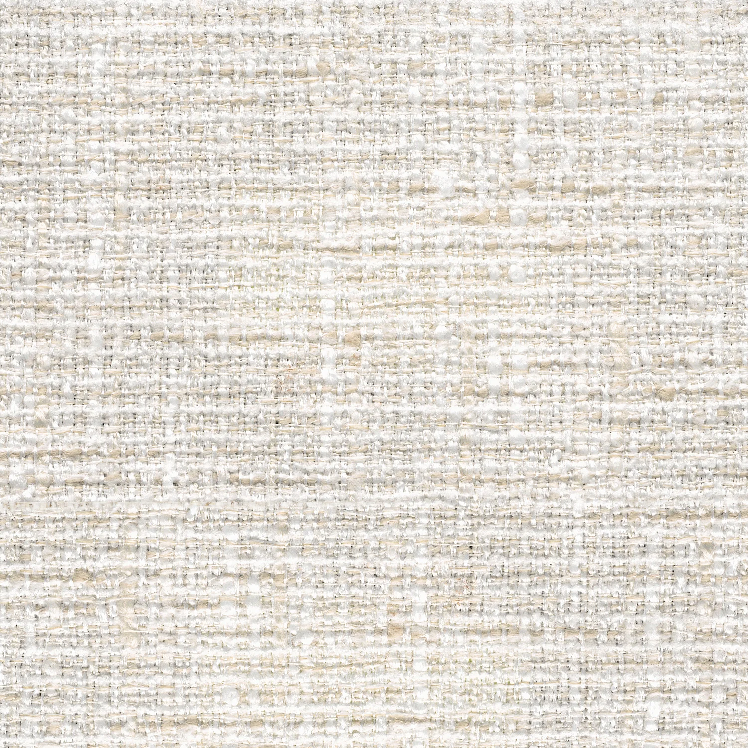 Lot de 2 chaises en tissu texturé - Sable blanc - 4