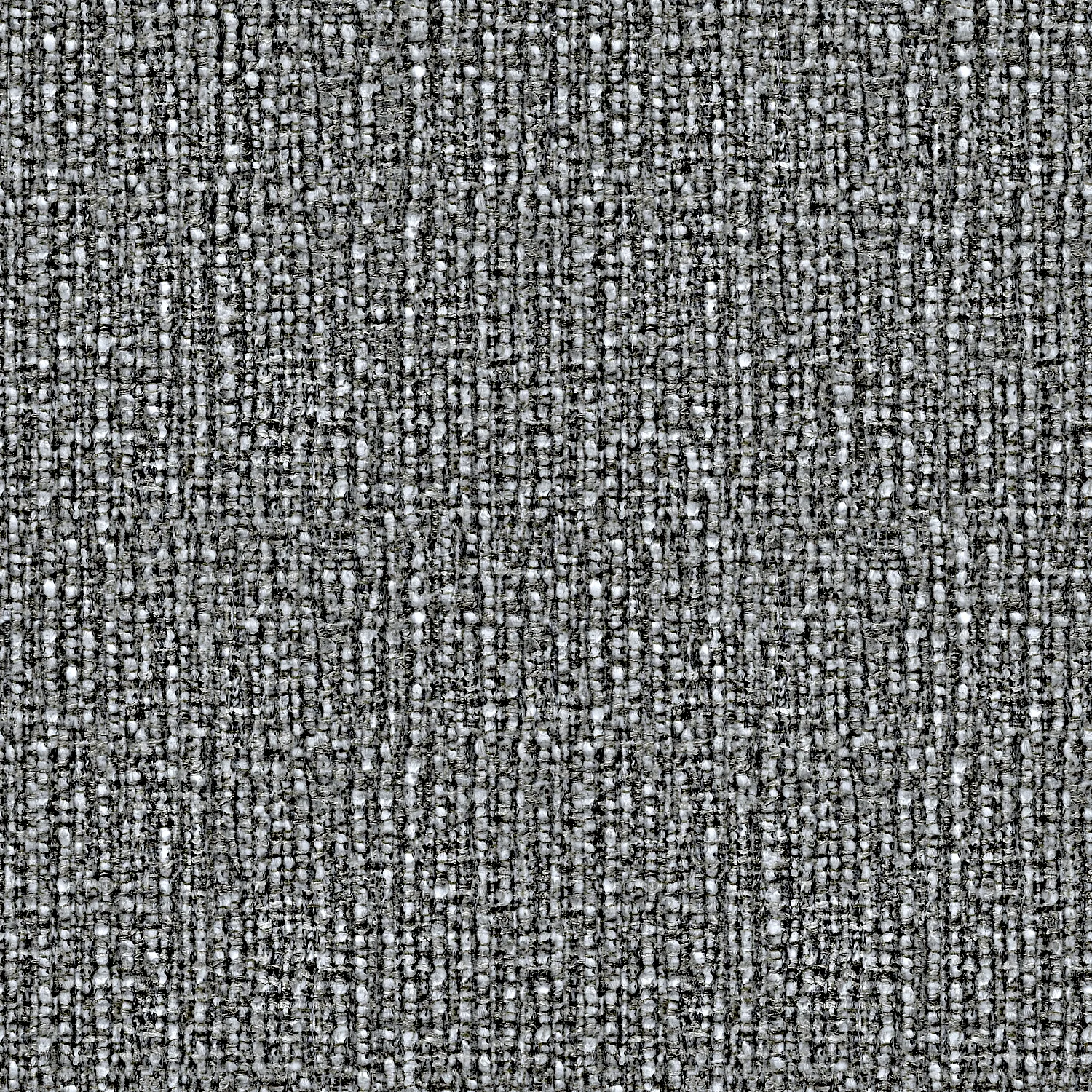 Lot de 2 chaises en tissu texturé - Gris chiné - 5