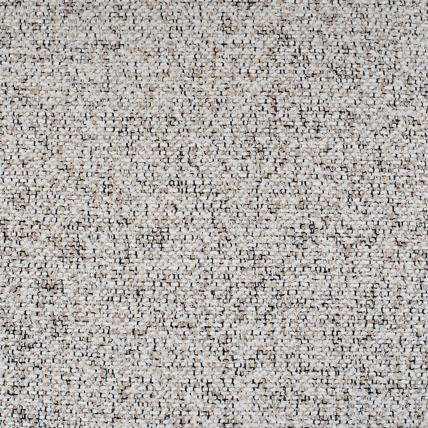 Set di 2 sedie in tessuto testurizzato e rovere massiccio - Grigio melange - 5