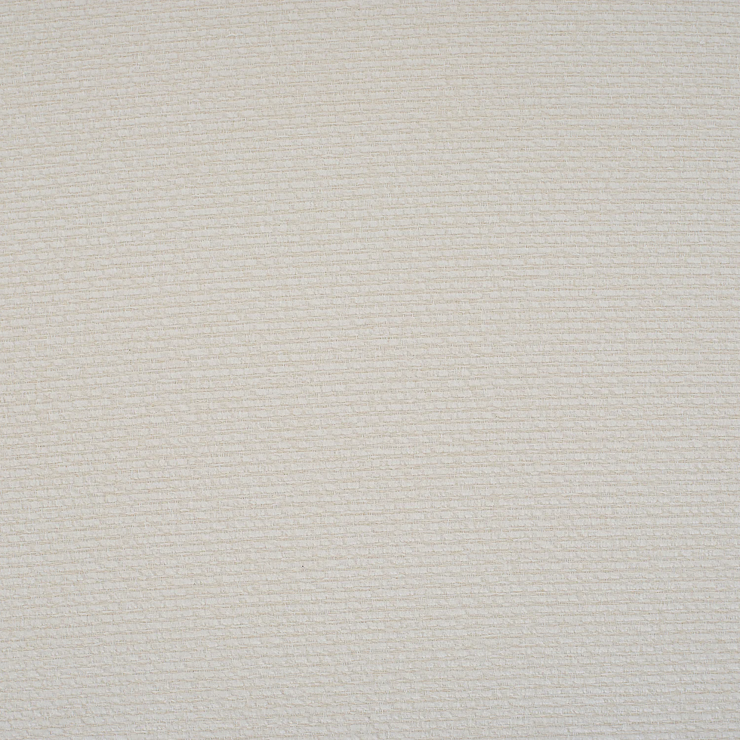 Fauteuil en tissu texturé et chêne massif noir - Écru - 5