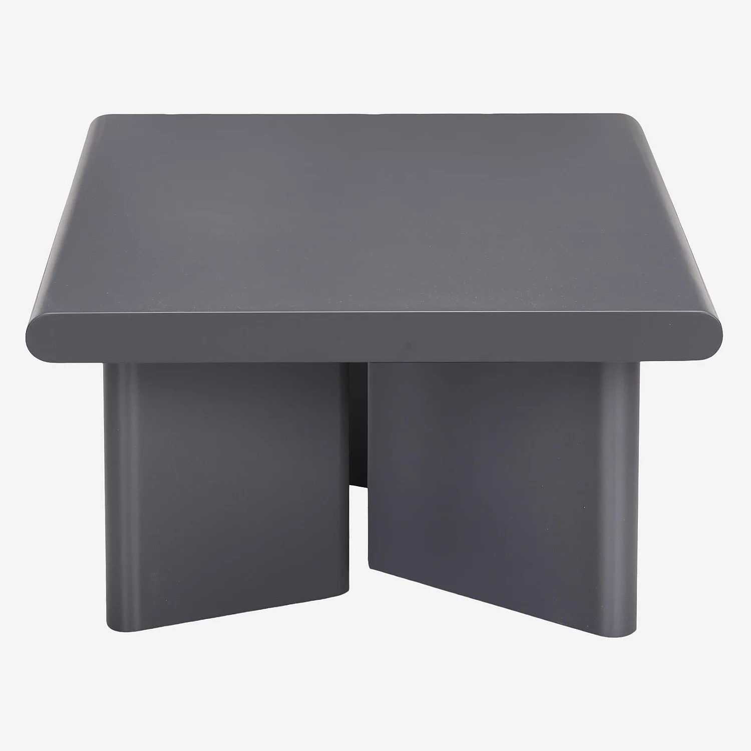 Table basse rectangulaire finition mate - Gris anthracite - 3