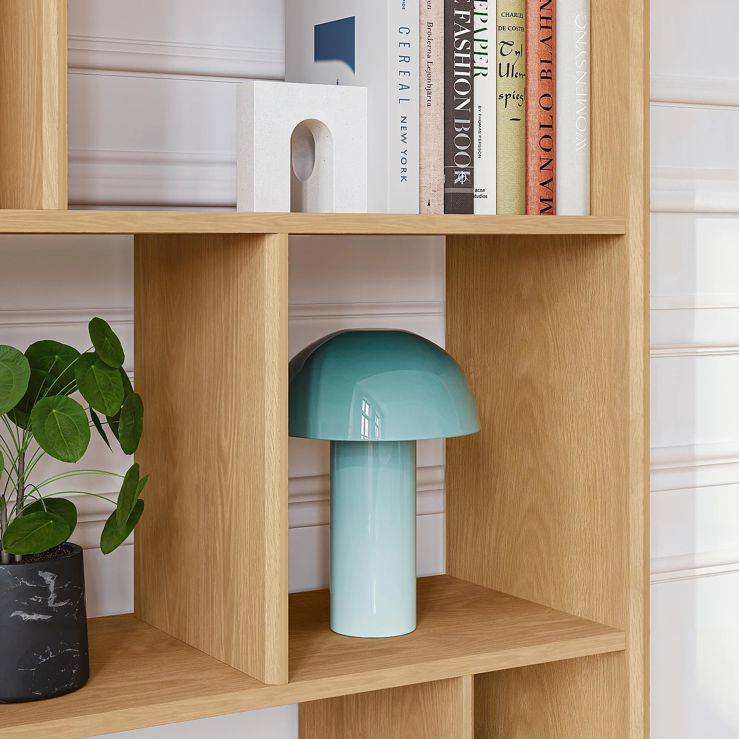 Bibliothèque en chêne - Naturel - Design by Hélèna Pille - 8