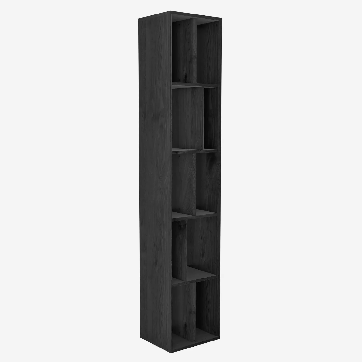 Petite bibliothèque en frêne - Noir - Design by Helena Pille
