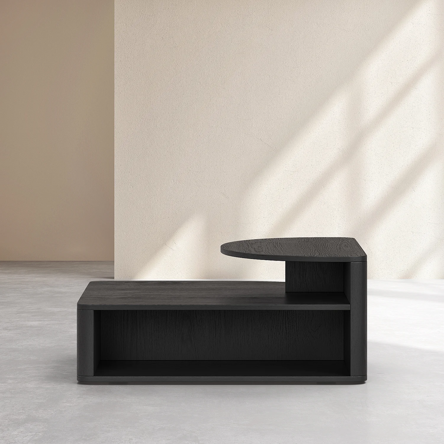 Table basse en frêne - Noir - Design by Hélèna Pille - 7