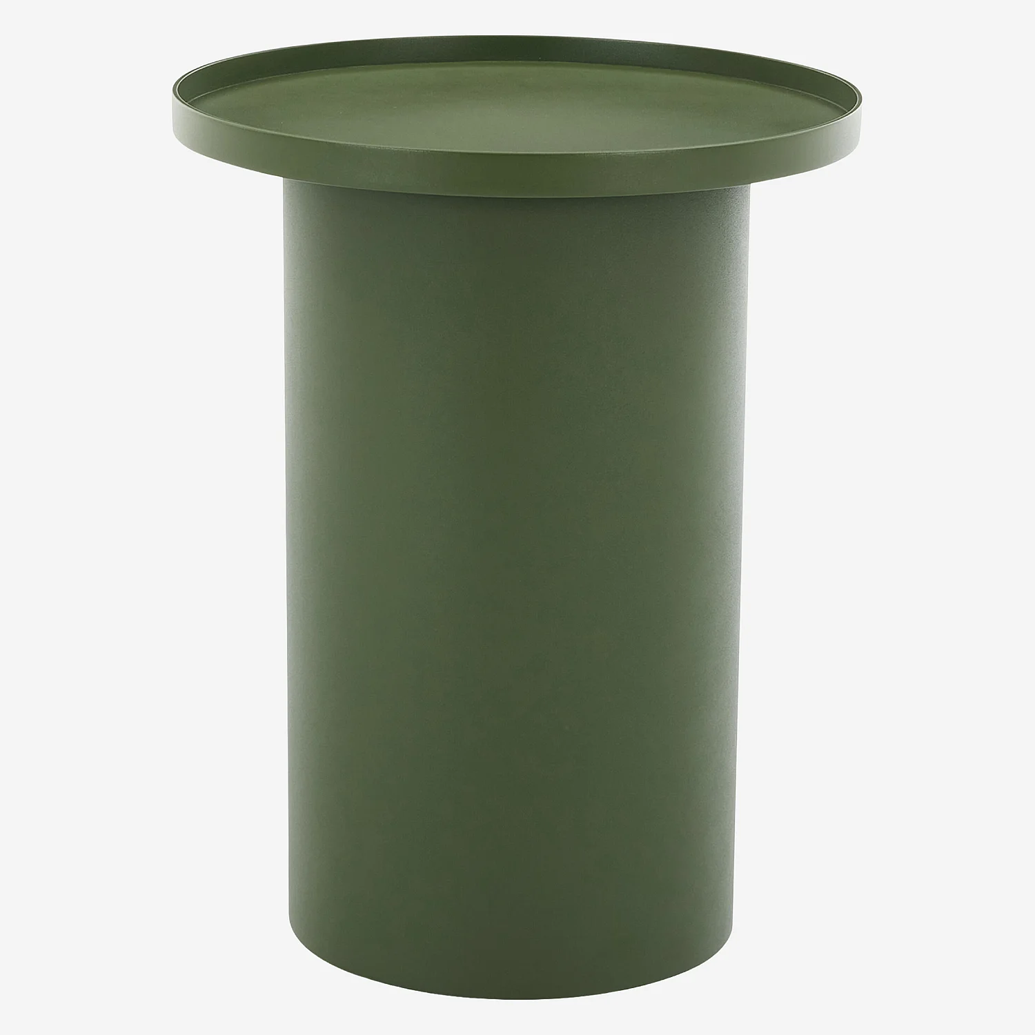 Tavolino da giardino in alluminio - Verde kaki - 2