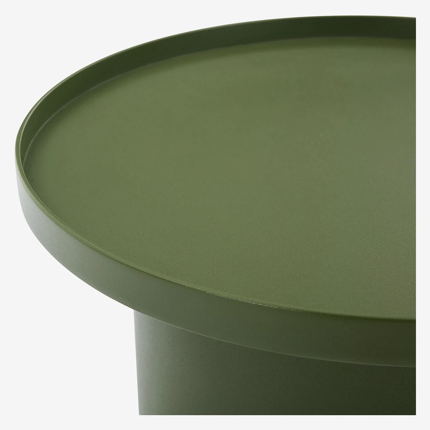 Tavolino da giardino in alluminio - Verde kaki - 4