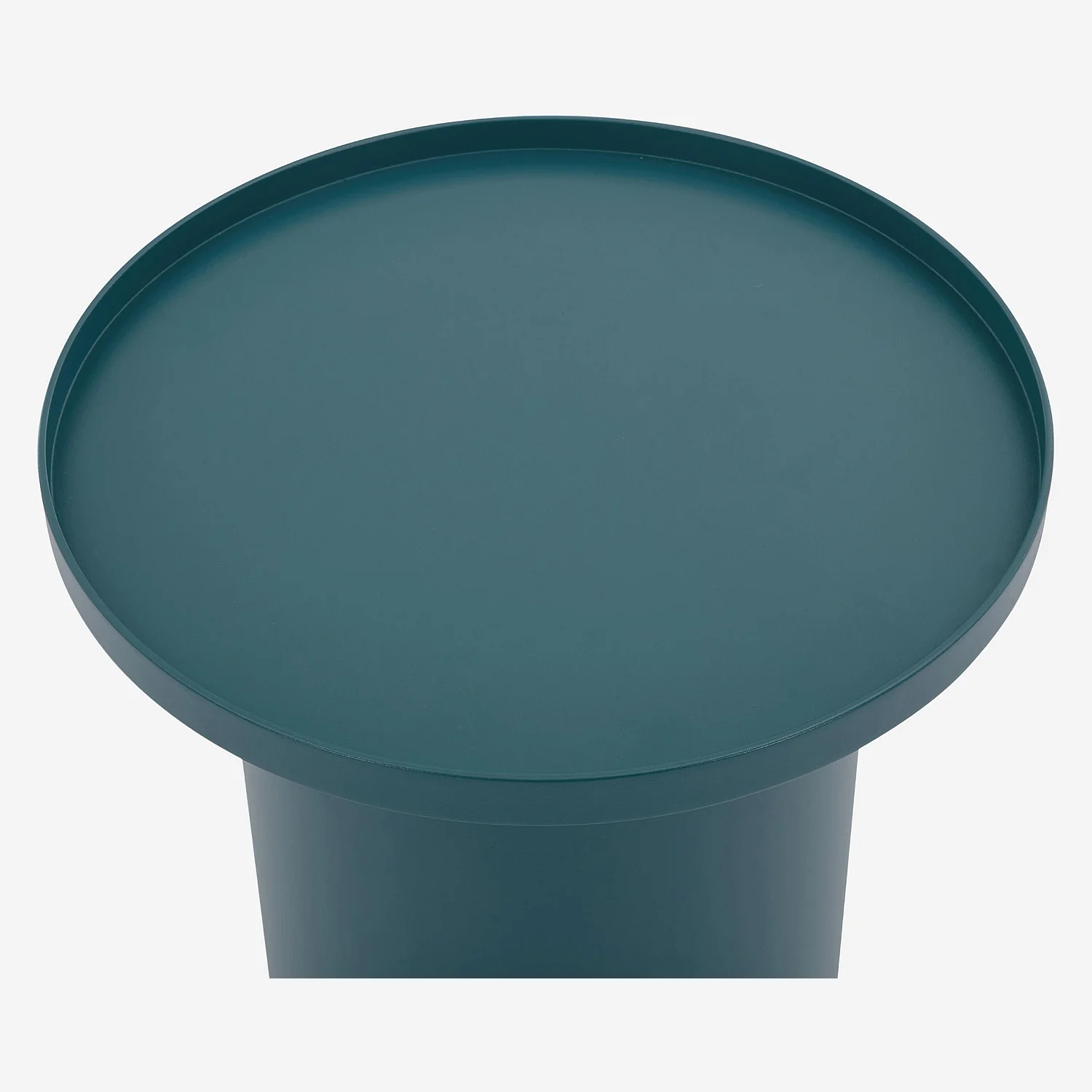 Table d'appoint en aluminium - Bleu pétrole - 5