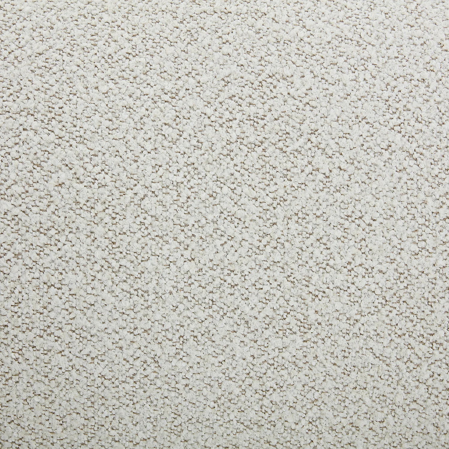 Canapé 4 places en tissu bouclette - Crème - Design by Nicole Aptel - 4