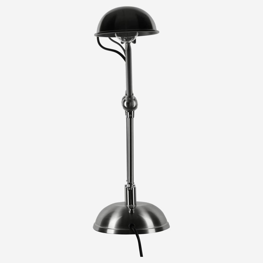 Double-headed metal desk lamp - Silver