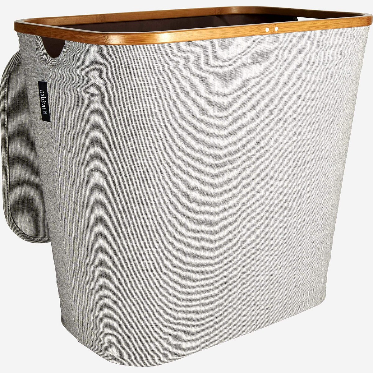 Barnabé - Wäschekorb Gross Stoff - Grau - Habitat