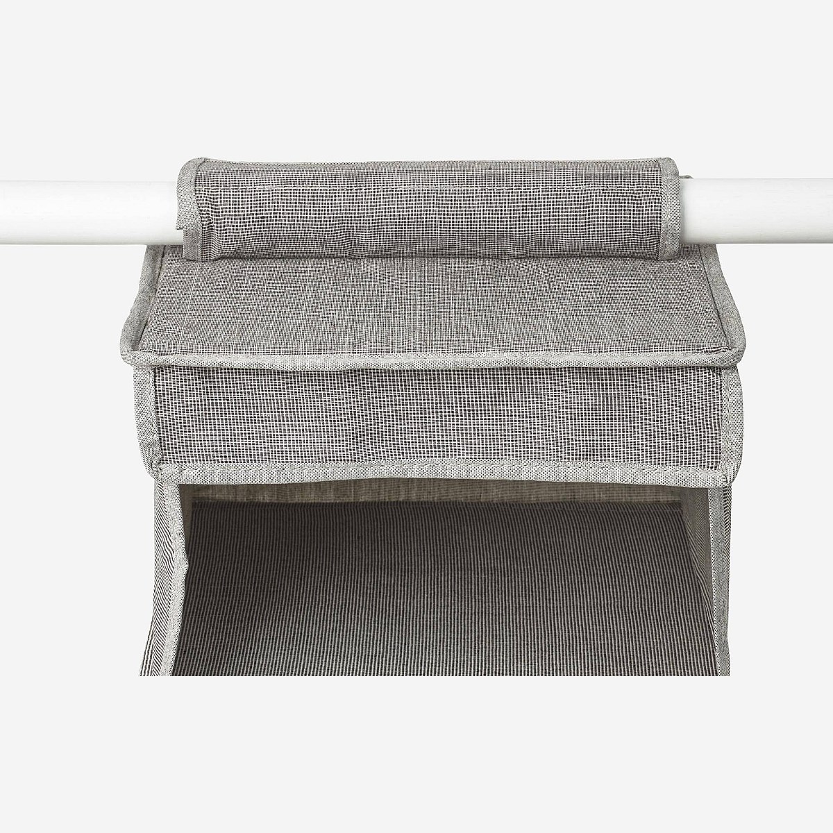 Barnabé - Hängeaufbewahrung 6 Fächer Grauer Stoff - Habitat