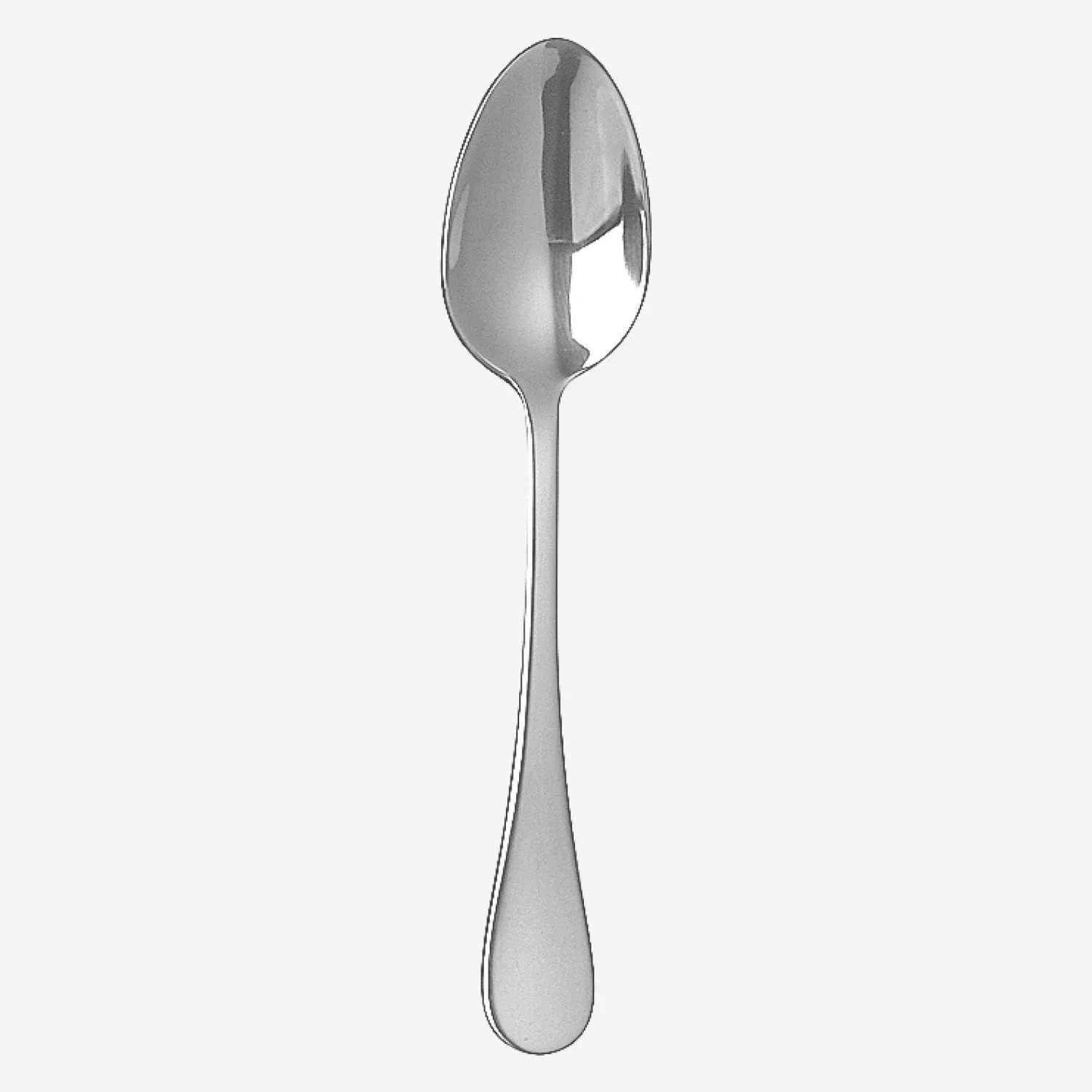 Cuillère à dessert en acier inoxydable - Argenté - 1
