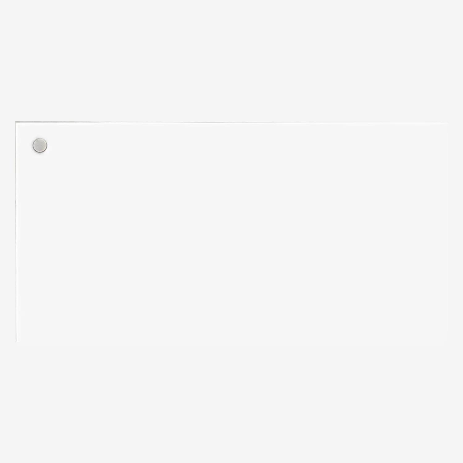 Cadre mural en acrylique - 40 x 50 cm - Transparent - 1