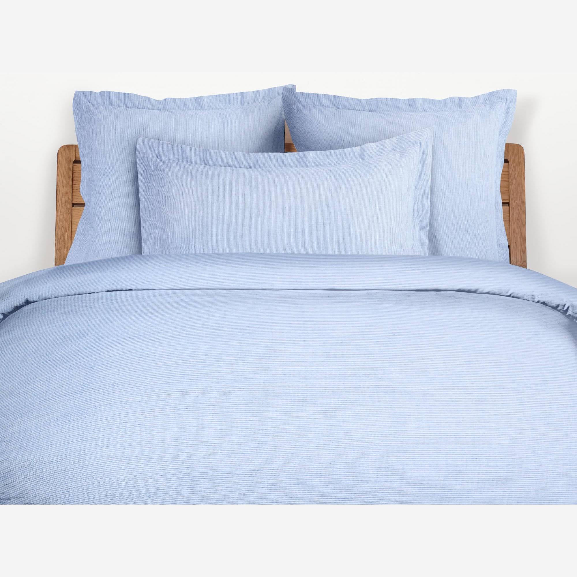 Cotton duvet cover - 220 x 240 cm - Blue