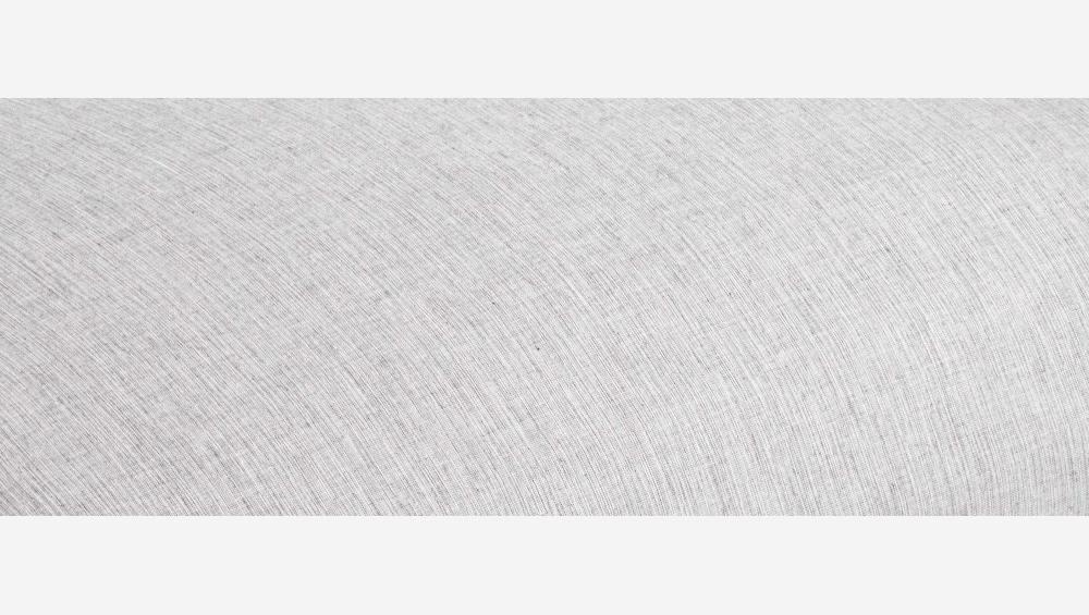 Cotton duvet cover - 200 x 200 cm - Grey