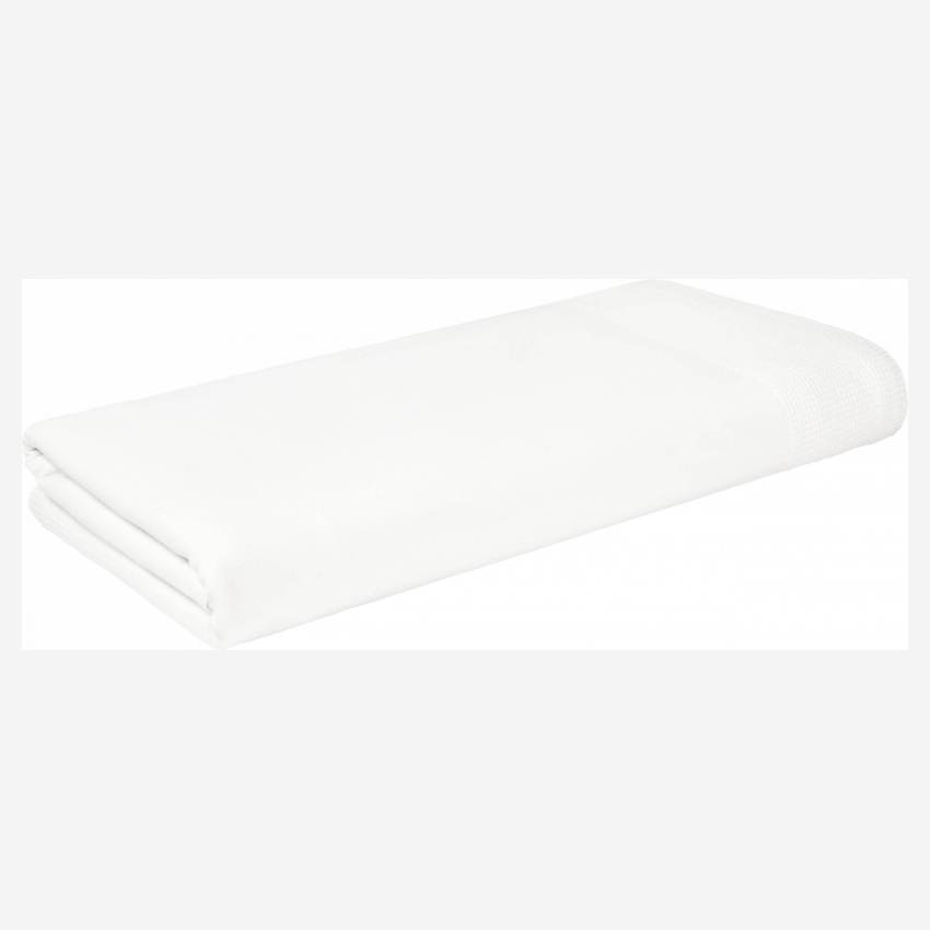Mantel 270x180cm de algodón blanco