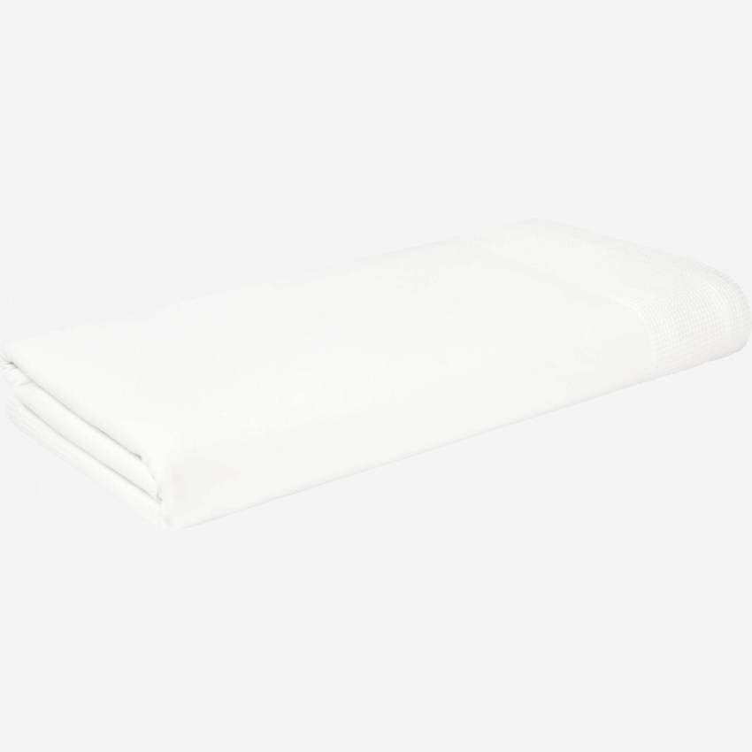 Nappe 270x180cm en coton blanche