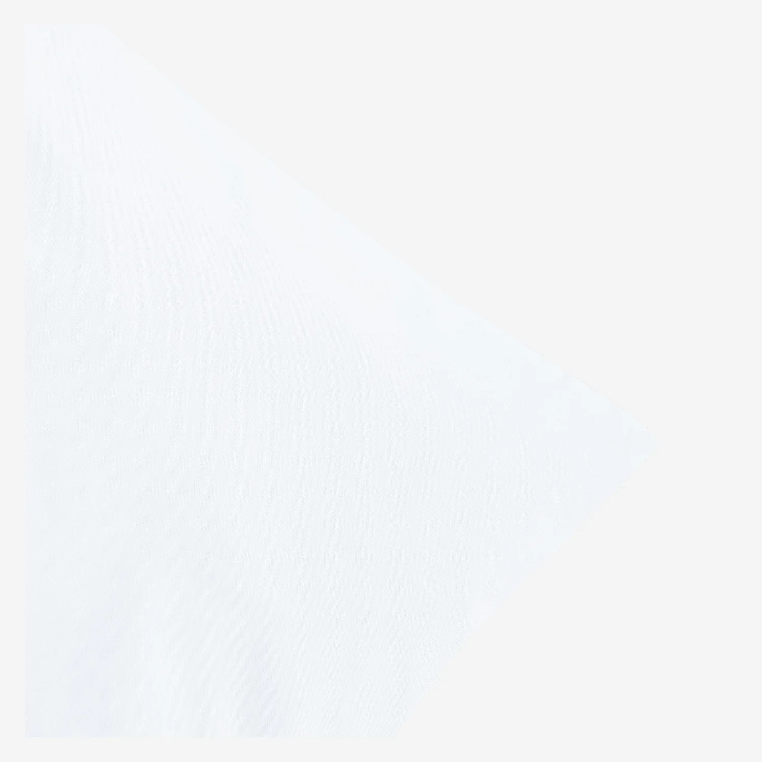 Housse de couette en percale de coton - 240 x 220 cm - Blanc - 3